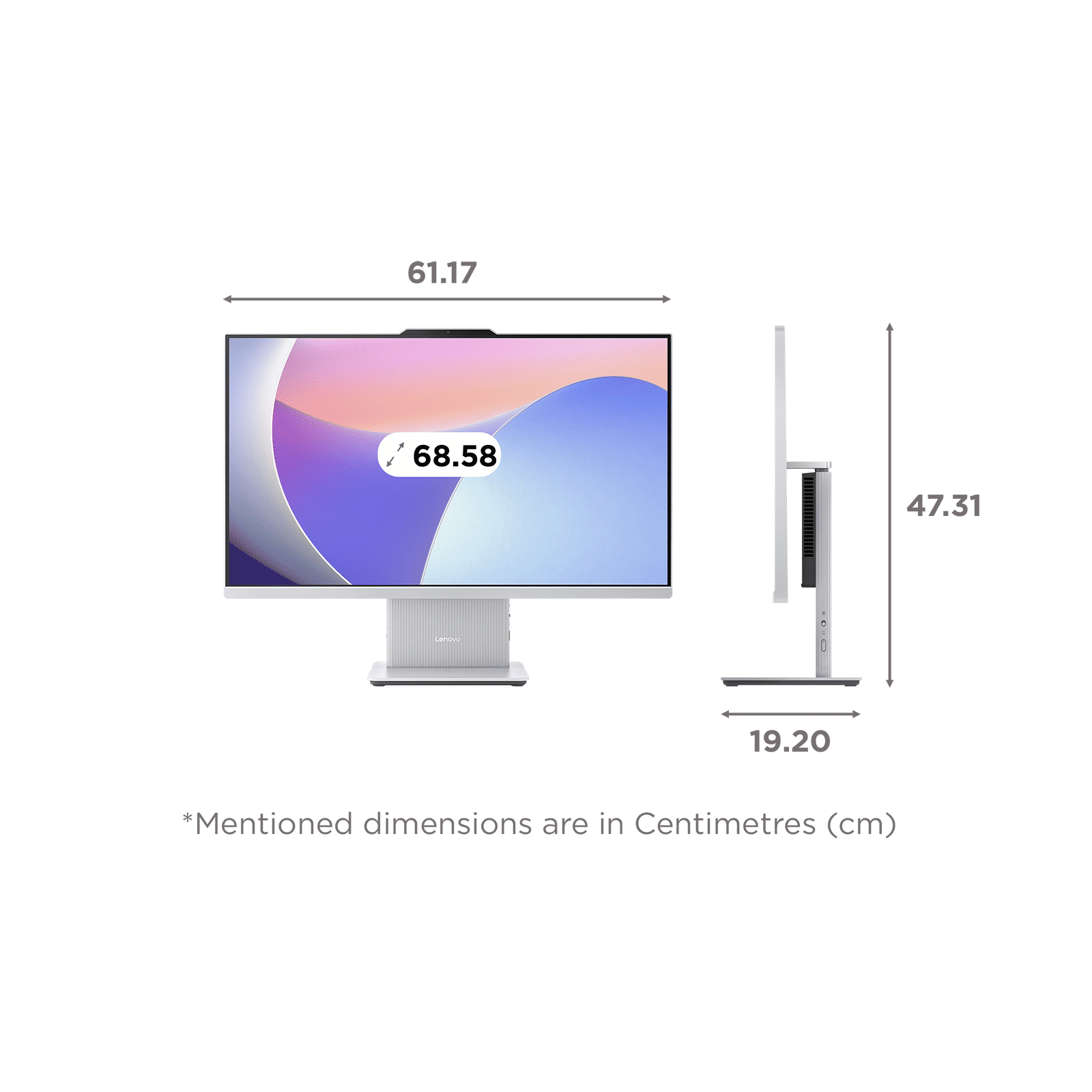 Lenovo IdeaCentre AIO 27IRH9 27 Inch Full HD IPS Display Intel Core i3 13th Gen Windows 11 Home Desktop (8GB, 512GB SSD, Intel UHD) Lenovo IdeaCentre AIO 27IRH9 27 Inch Full HD IPS Display Intel Core i3 13th Gen Windows 11 Home Desktop (8GB, 512GB SSD, Intel UHD)_2