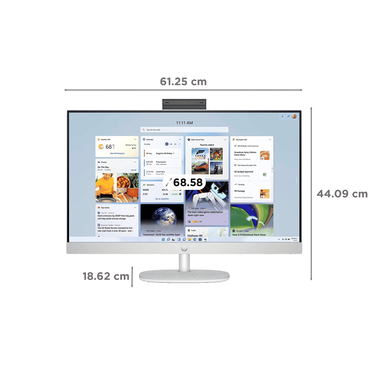 HP Essentials 27-cr0902in 27 Inch Full HD IPS Display Intel Core i3 13th Gen Windows 11 Home Desktop (8GB, 512GB SSD, Intel UMA)_2