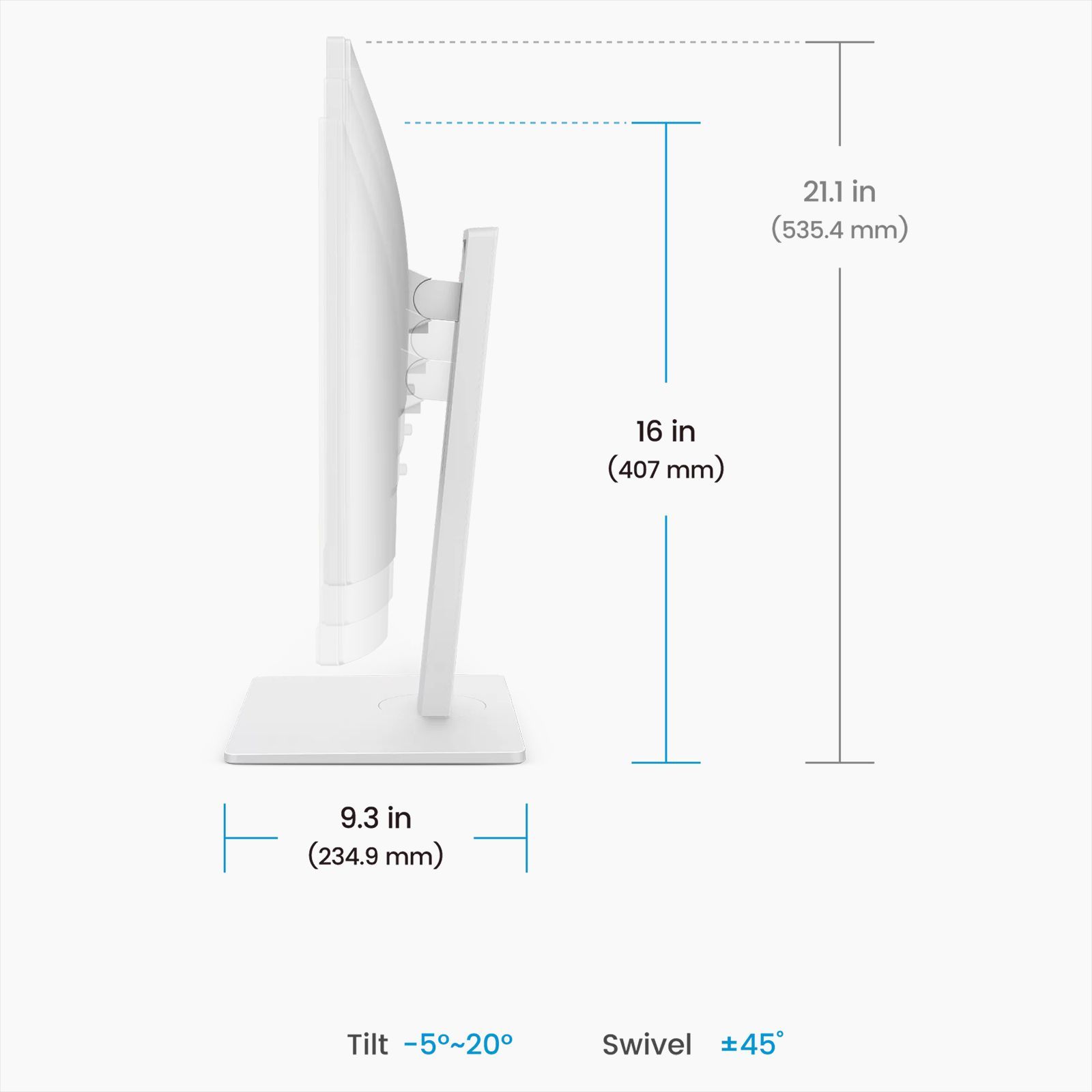 BenQ 68.58 cm (27 inch) Full HD IPS Panel LED Height Adjustable Monitor with 4W Inbuilt Speakers_7