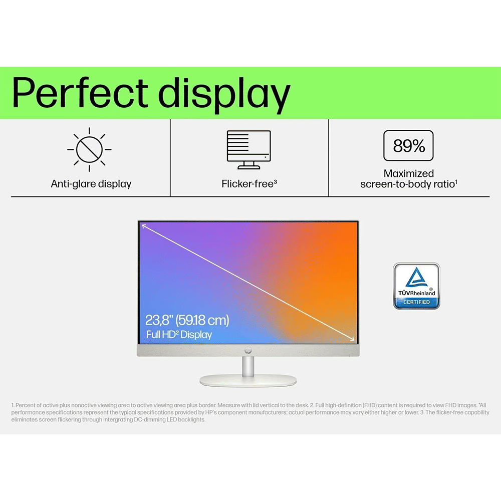 HP Essentials 24-cr0477in 23.8 Inch Full HD IPS Display Intel Core i5 13th Gen Windows 11 Home Desktop (8GB, 512GB SSD, Intel Iris Xe)_5