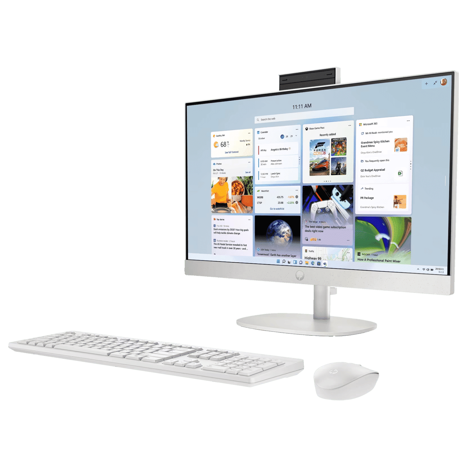 HP Essentials 24-cr0477in 23.8 Inch Full HD IPS Display Intel Core i5 13th Gen Windows 11 Home Desktop (8GB, 512GB SSD, Intel Iris Xe)_2