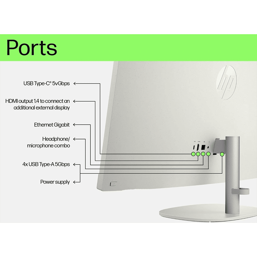 HP Essentials 24-cr0477in 23.8 Inch Full HD IPS Display Intel Core i5 13th Gen Windows 11 Home Desktop (8GB, 512GB SSD, Intel Iris Xe)_4