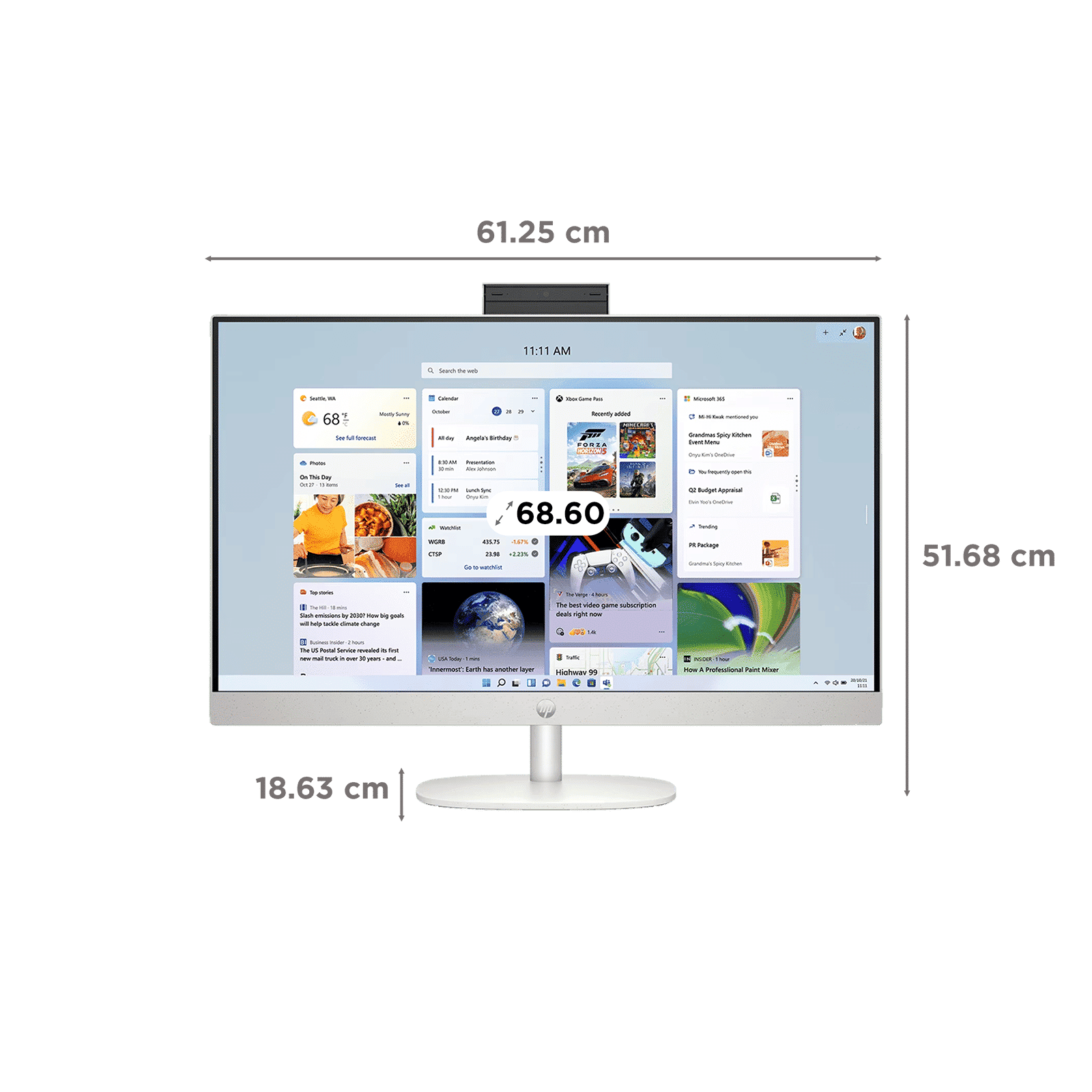 HP Essentials 27-cr0417in 27 Inch Full HD IPS Display Intel Core i5 13th Gen Windows 11 Home Desktop (16GB, 1TB SSD, Intel Iris Xe)_2