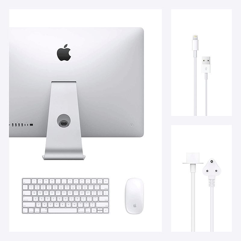 Apple iMac (MXWT2HN/A) Core i5 10th Gen macOS All-in-One Desktop (8GB RAM, 256GB SSD, AMD Radeon Pro 5300, 68.58cm, White)_8