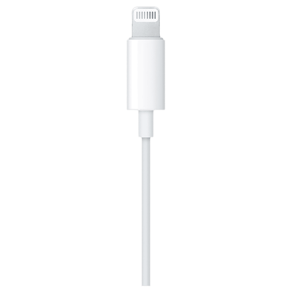 Apple EarPods MMTN2ZM/A Wired Earphones with Mic (Lightning Connector, In Ear, White)_4