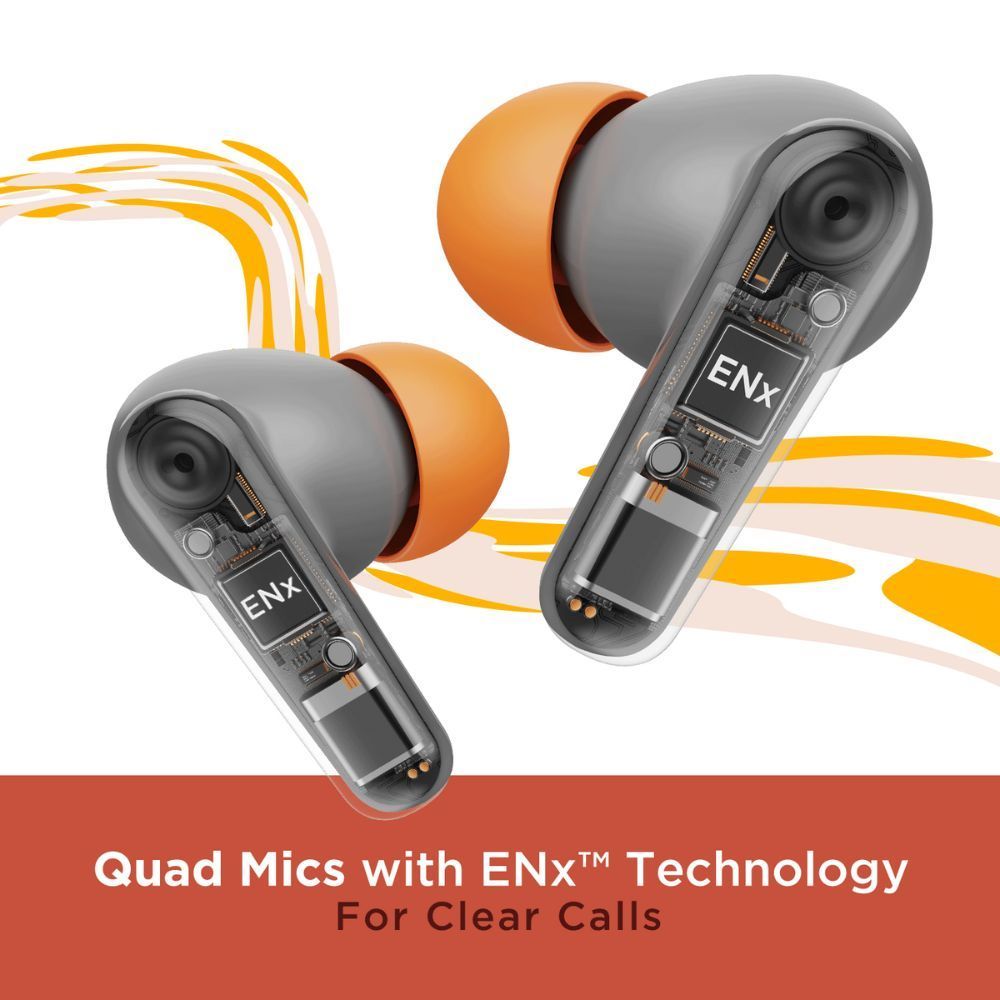 boAt Airdopes 341 ANC TWS Earbuds with Active Noise Cancellation (IPX5 Water Resistant, ENx Technology, Grey)_5