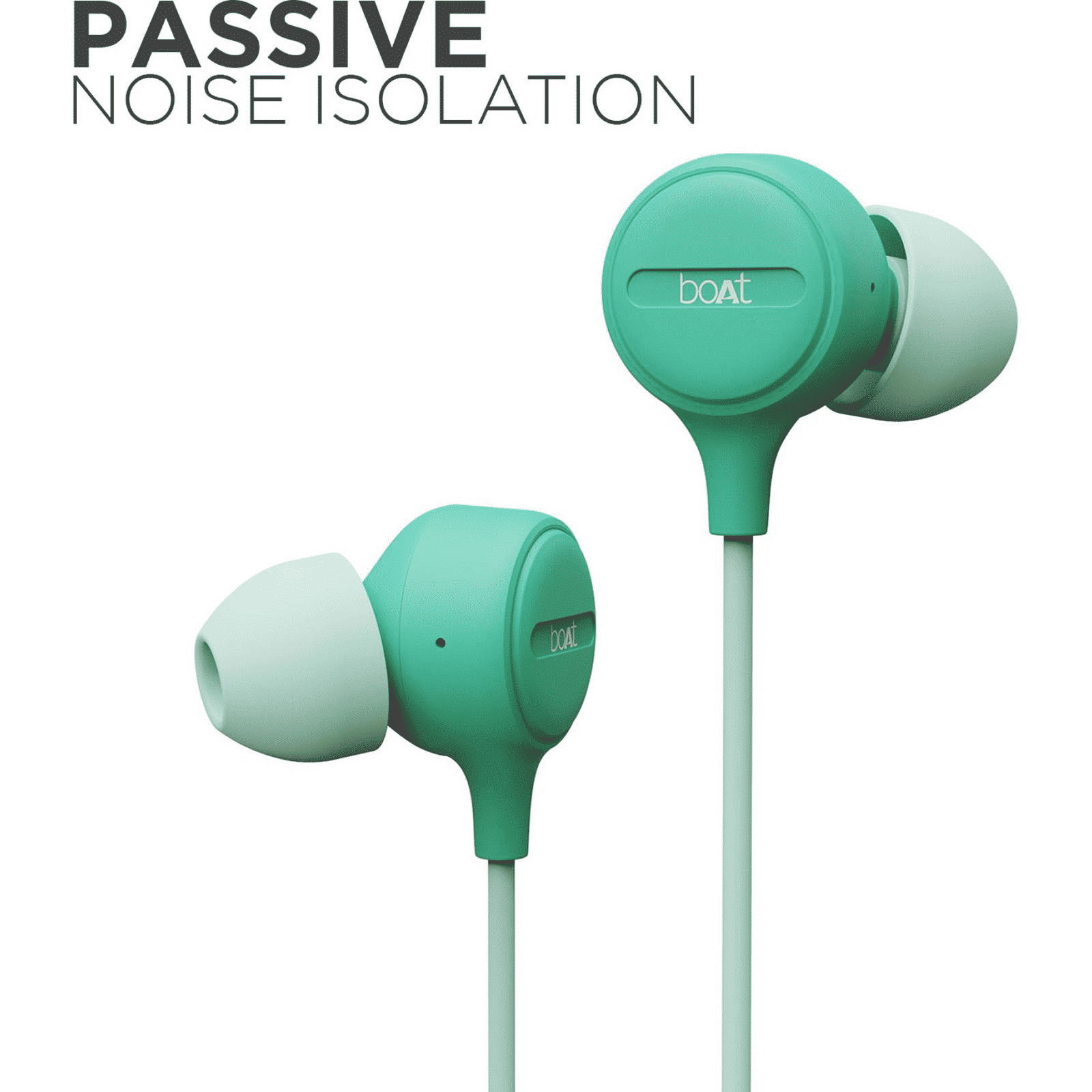 boAt Bassheads 103 Wired Earphone with Mic (In Ear, Green)_5