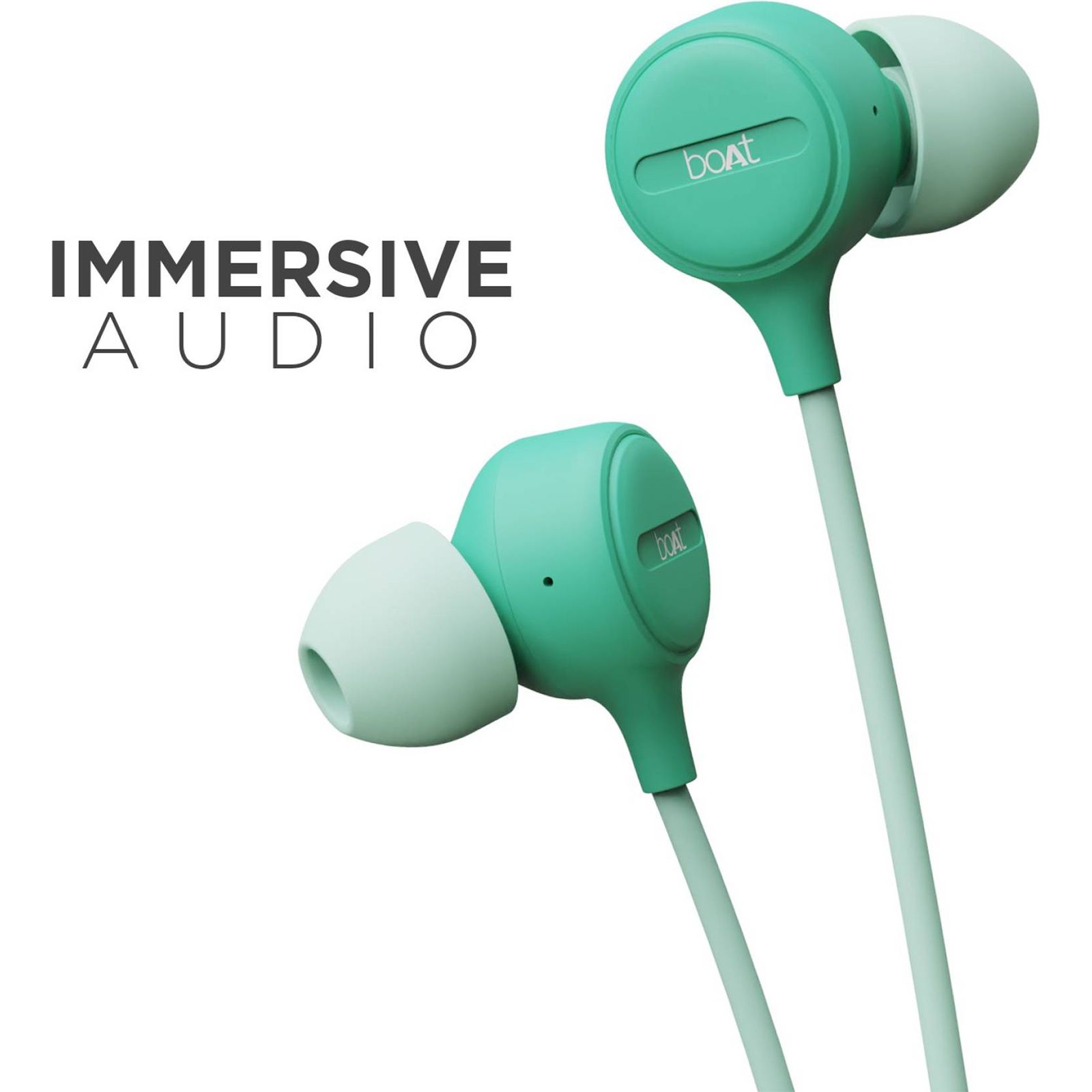 boAt Bassheads 103 Wired Earphone with Mic (In Ear, Green)_7