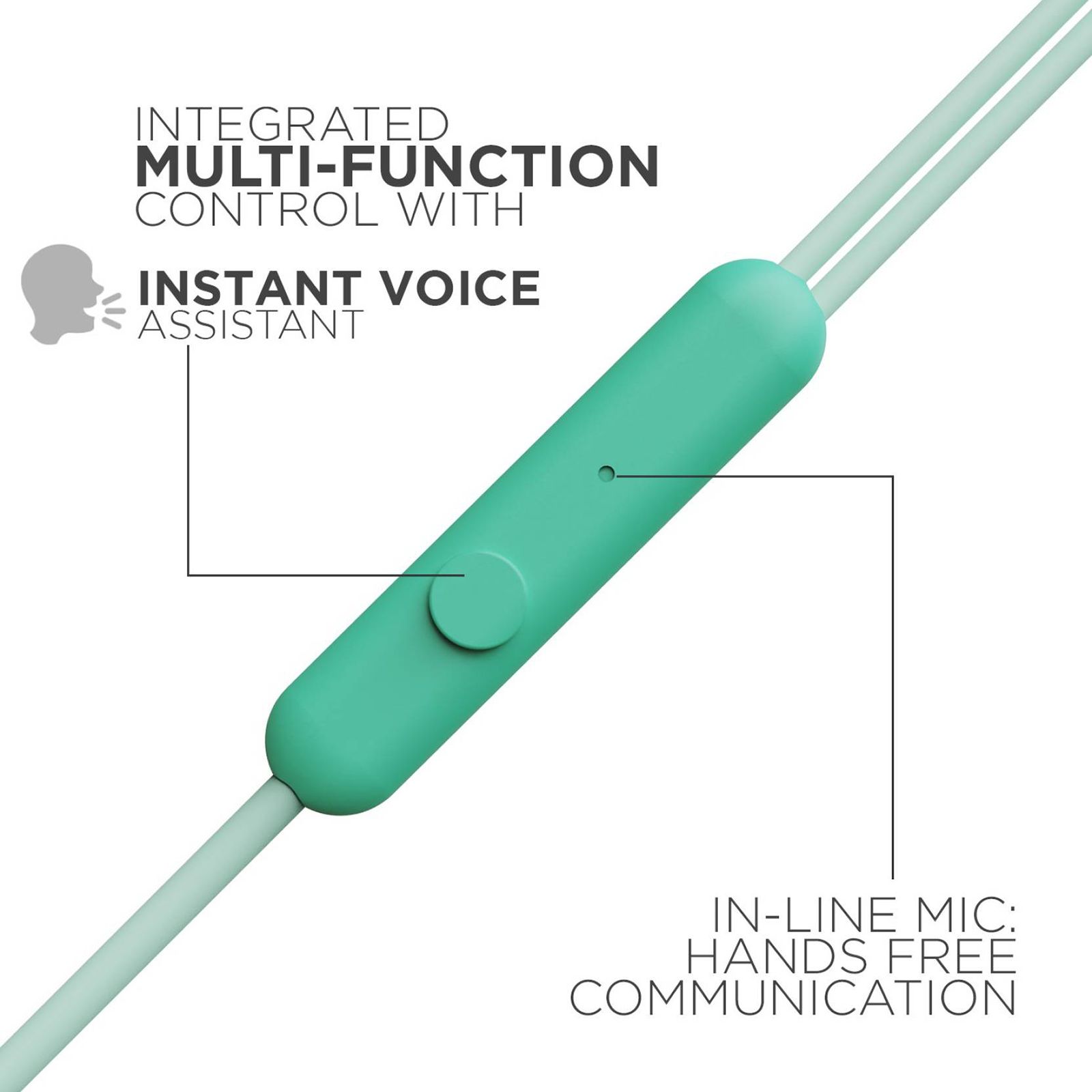 boAt Bassheads 103 Wired Earphone with Mic (In Ear, Green)_3