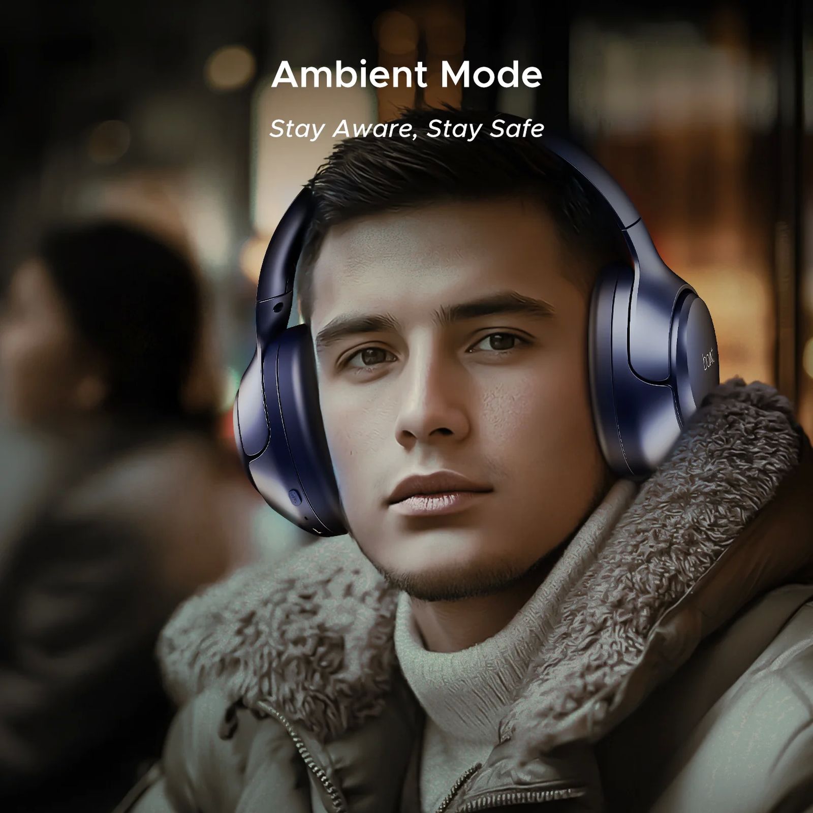 boAt Rockerz 551 ANC Pro Bluetooth Headphone with Mic (Active Noise Cancellation, Over Ear, Bold Blue)_6