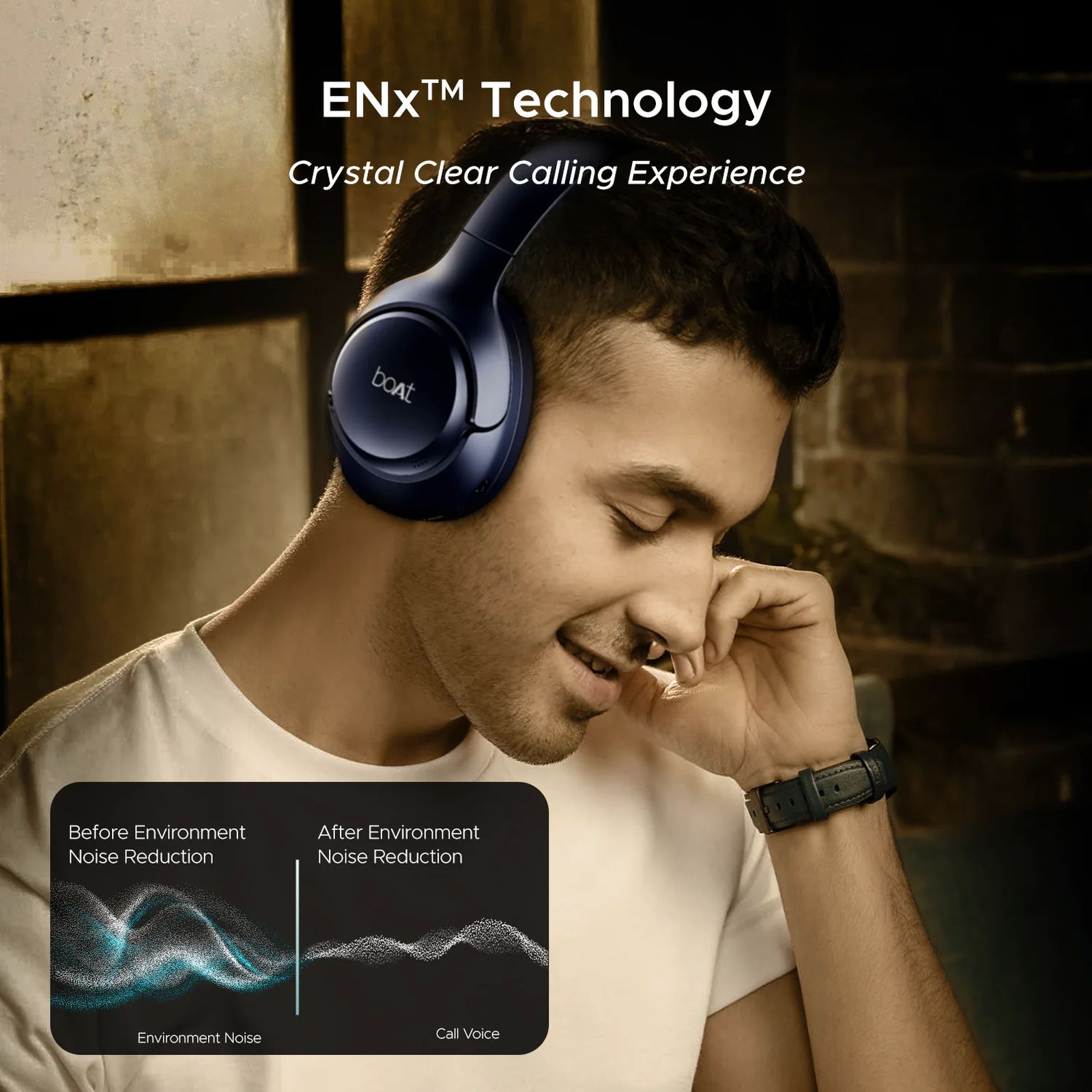 boAt Rockerz 551 ANC Pro Bluetooth Headphone with Mic (Active Noise Cancellation, Over Ear, Bold Blue)_9