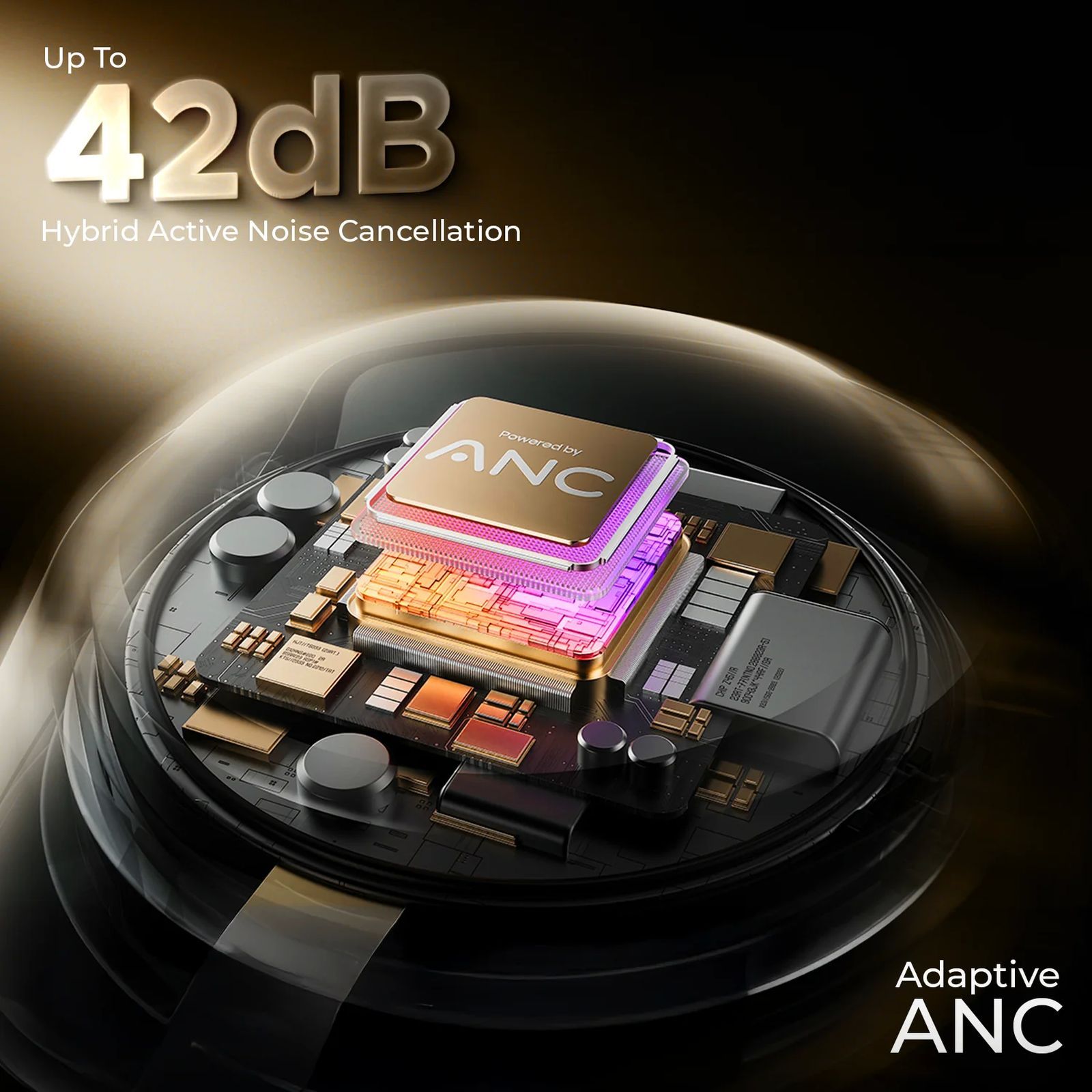 boAt Rockerz 551 ANC Pro Bluetooth Headphone with Mic (Active Noise Cancellation, Over Ear, Bold Blue)_4