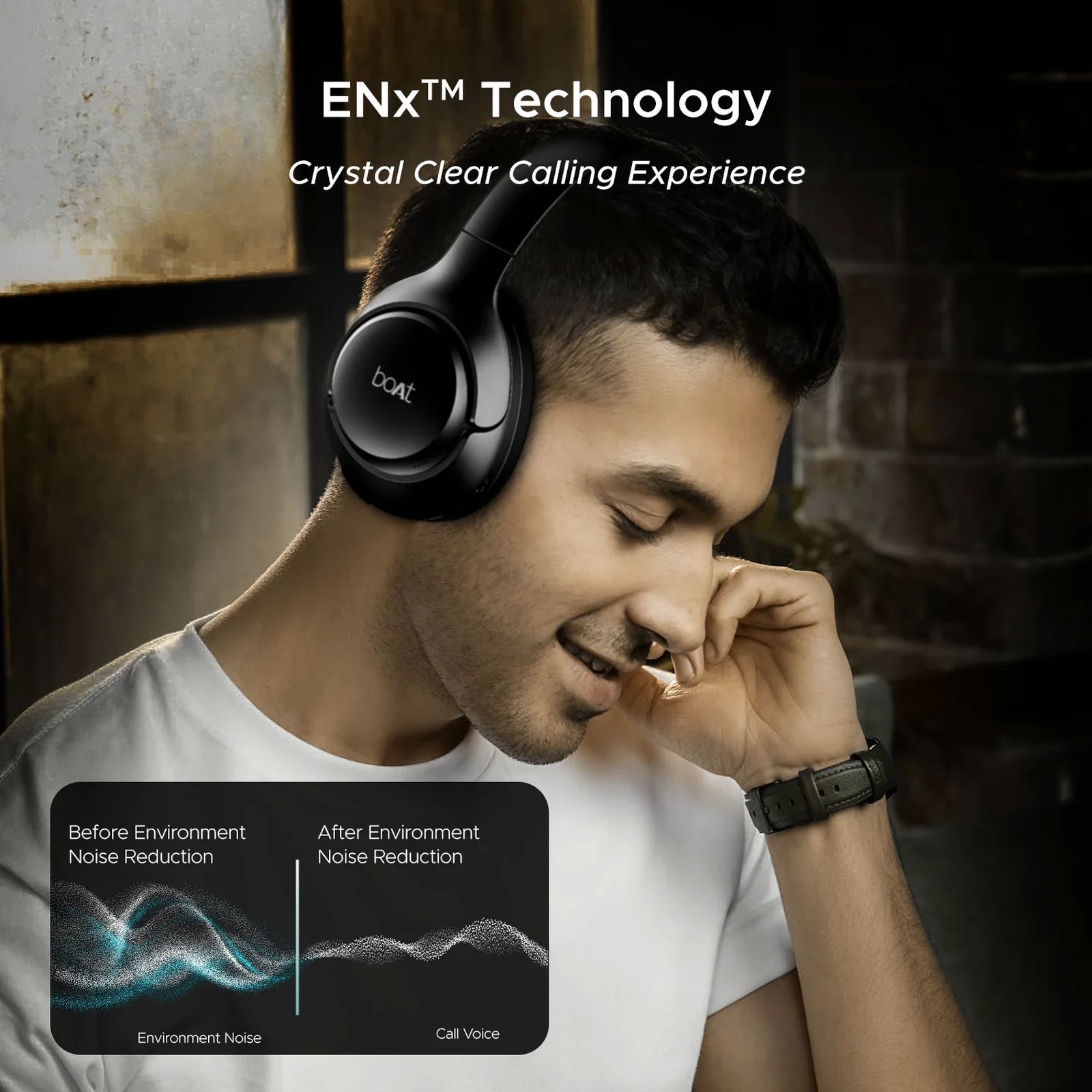 boAt Rockerz 551 ANC Pro Bluetooth Headphone with Mic (Active Noise Cancellation, Over Ear, Cosmic Black)_9