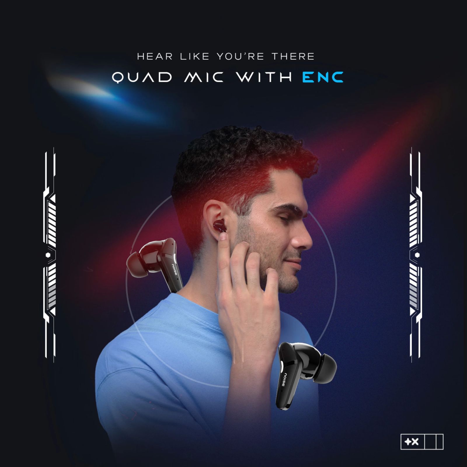 noise Buds MVP 102 TWS Earbuds with Environmental Noise Cancellation (IPX5 Water Resistant, Up to 60 Hours Playtime, Onyx Black)_8