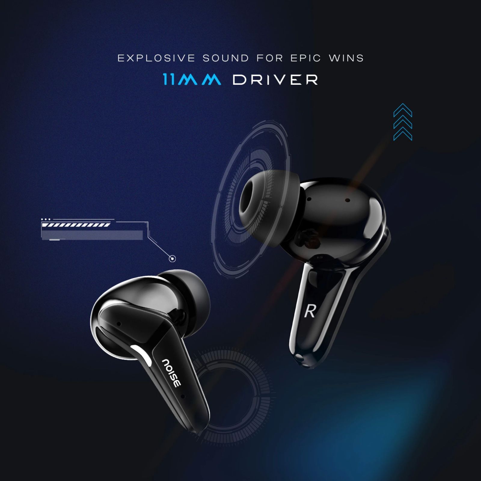 noise Buds MVP 102 TWS Earbuds with Environmental Noise Cancellation (IPX5 Water Resistant, Up to 60 Hours Playtime, Onyx Black)_11