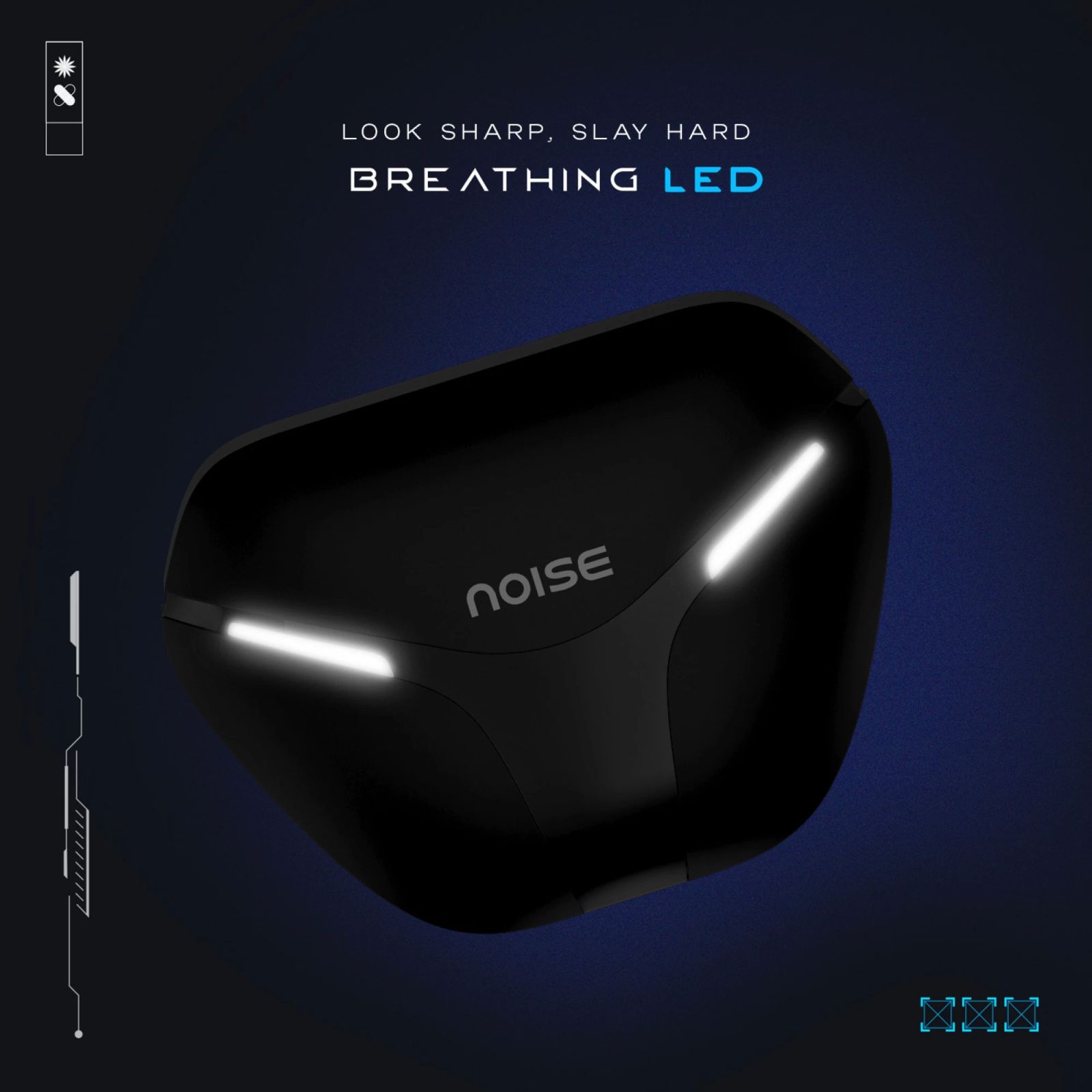 noise Buds MVP 102 TWS Earbuds with Environmental Noise Cancellation (IPX5 Water Resistant, Up to 60 Hours Playtime, Onyx Black)_6