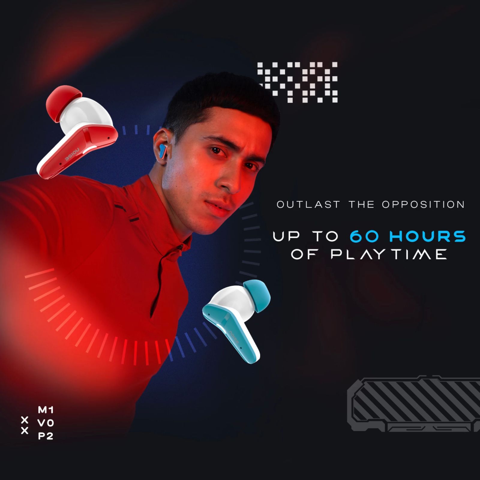 noise Buds MVP 102 TWS Earbuds with Environmental Noise Cancellation (IPX5 Water Resistant, Up to 60 Hours Playtime, Valant White)_10