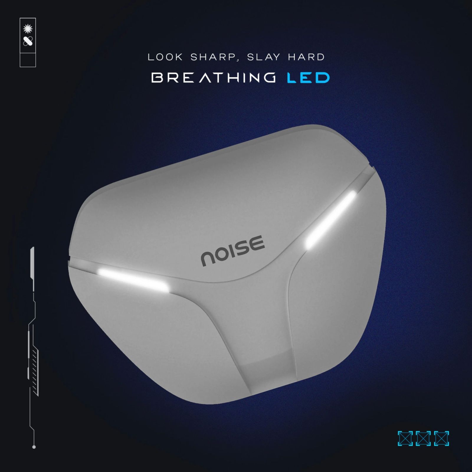 noise Buds MVP 102 TWS Earbuds with Environmental Noise Cancellation (IPX5 Water Resistant, Up to 60 Hours Playtime, Valant White)_7