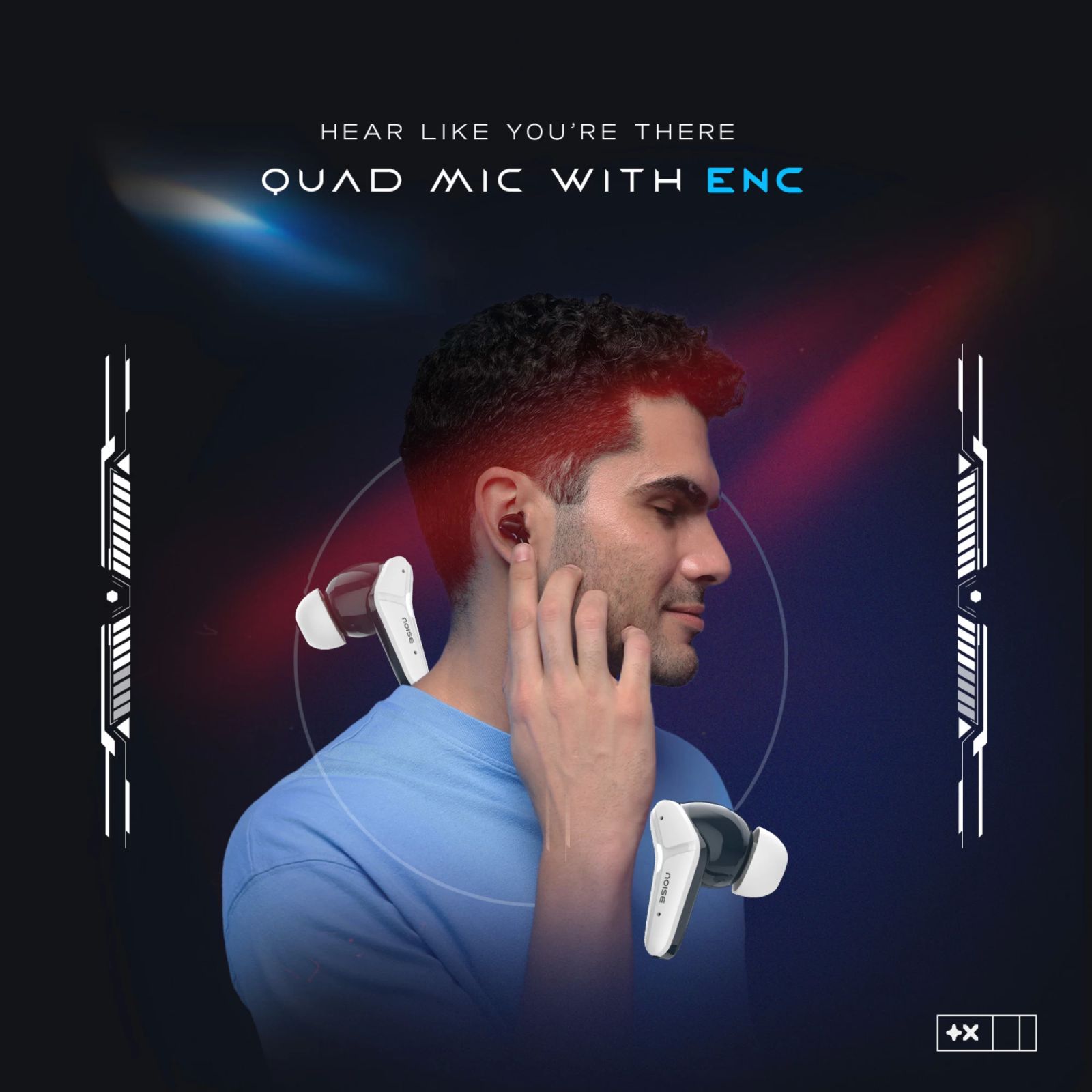 noise Buds MVP 102 TWS Earbuds with Environmental Noise Cancellation (IPX5 Water Resistant, Up to 60 Hours Playtime, Beast Blue)_12