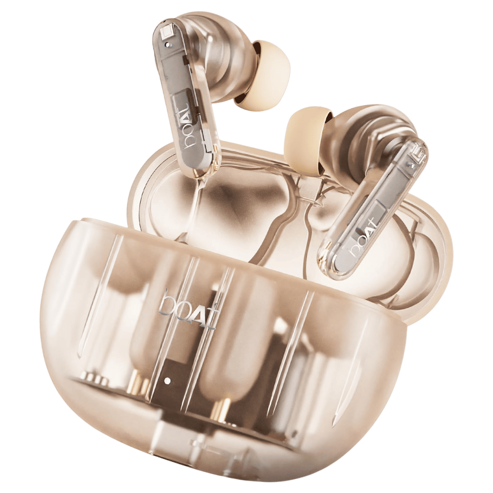 boAt Airdopes 191 ANC TWS Earbuds with Active Noise Cancellation (IPX5 Splash Resistant, 4Mics ENx, Pellucid Orange) boAt Airdopes 191 ANC TWS Earbuds with Active Noise Cancellation (IPX5 Splash Resistant, 4Mics ENx, Pellucid Orange)_1