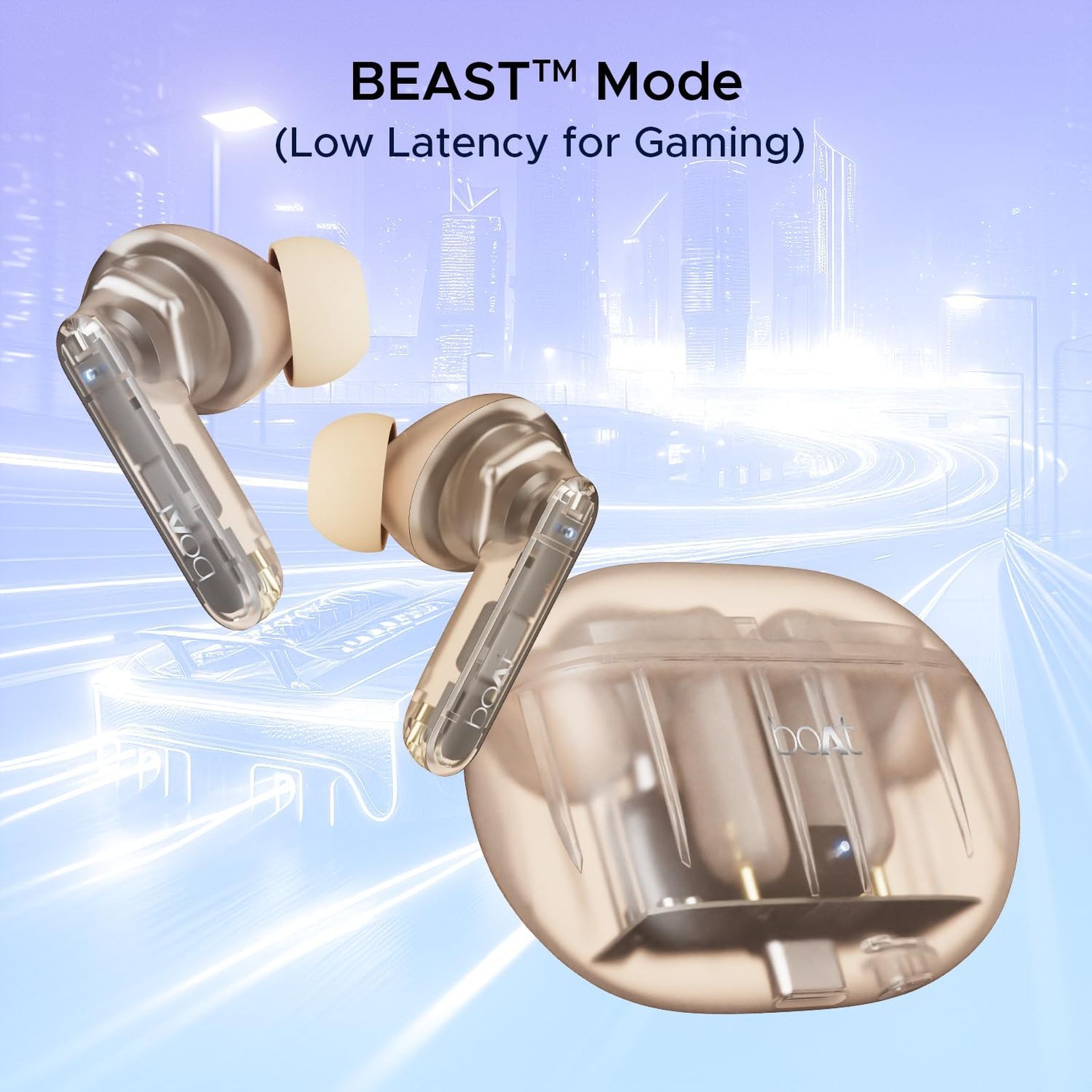 boAt Airdopes 191 ANC TWS Earbuds with Active Noise Cancellation (IPX5 Splash Resistant, 4Mics ENx, Pellucid Orange) boAt Airdopes 191 ANC TWS Earbuds with Active Noise Cancellation (IPX5 Splash Resistant, 4Mics ENx, Pellucid Orange)_7