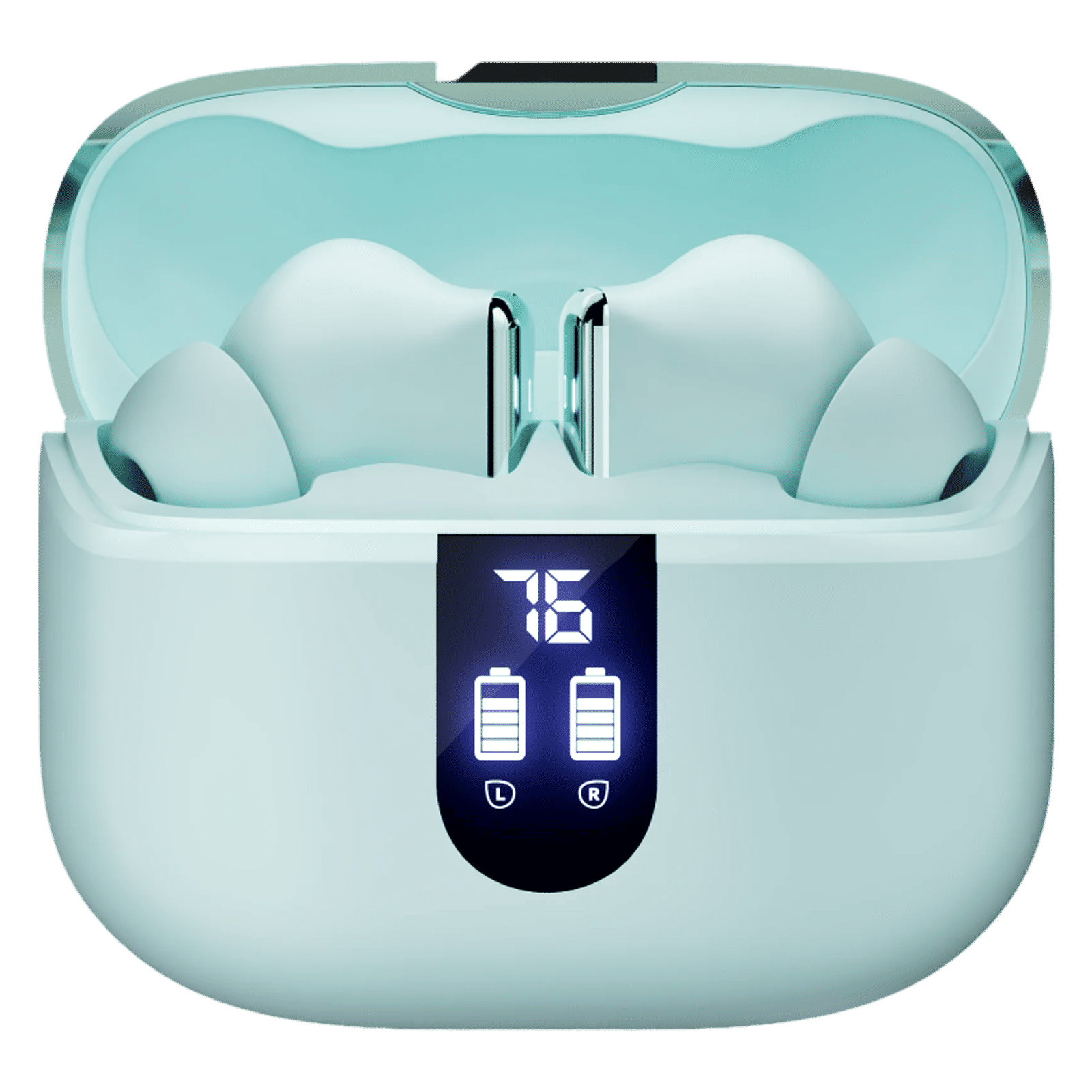 boAt Airdopes 181 Pro TWS Earbuds with Environmental Noise Cancellation (IPX5 Water Resistant, 4 Mics ENx Technology, Frosted Mint)_1