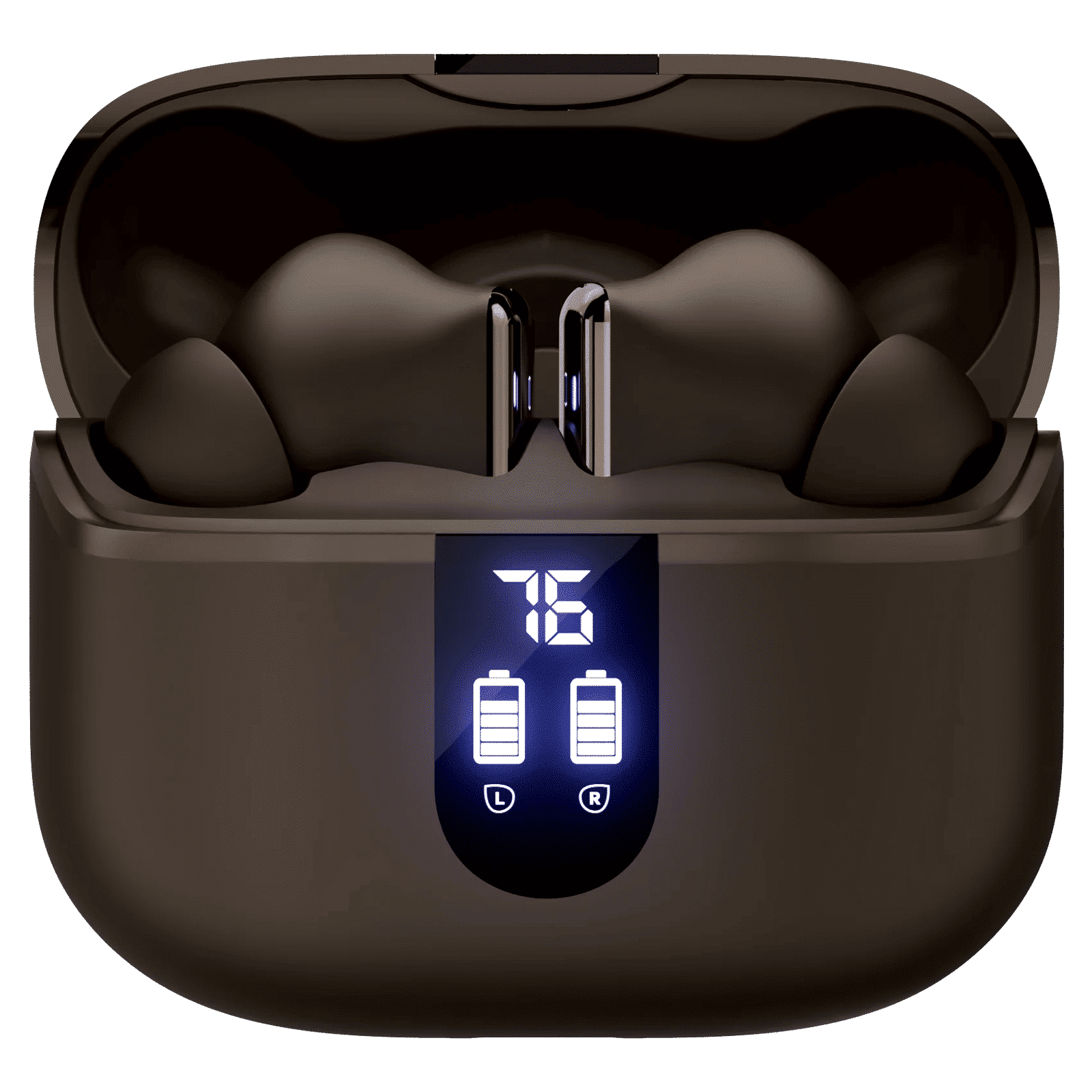 boAt Airdopes 181 Pro TWS Earbuds with Environmental Noise Cancellation (IPX5 Water Resistant, 4 Mics ENx Technology, Mocha Elegance)_1