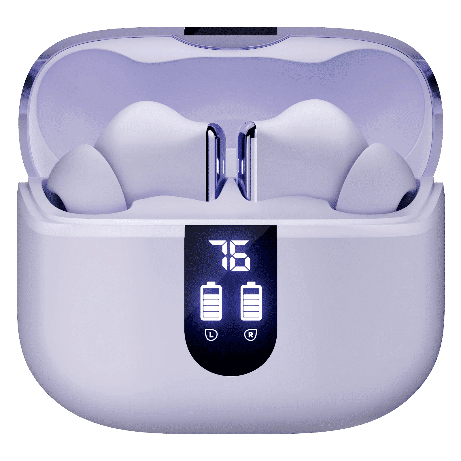 boAt Airdopes 181 Pro TWS Earbuds with Environmental Noise Cancellation (IPX5 Water Resistant, 4 Mics ENx Technology, Lilac Serenity)_1