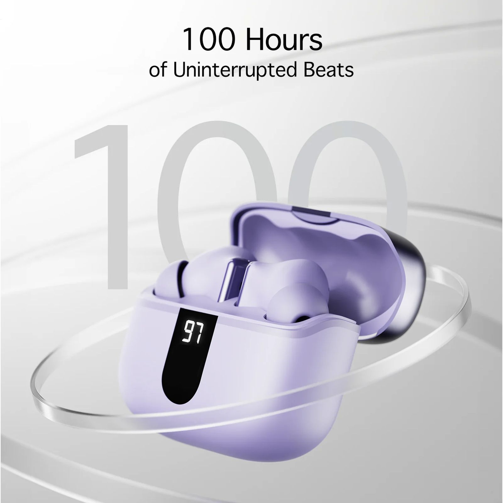 boAt Airdopes 181 Pro TWS Earbuds with Environmental Noise Cancellation (IPX5 Water Resistant, 4 Mics ENx Technology, Lilac Serenity)_3