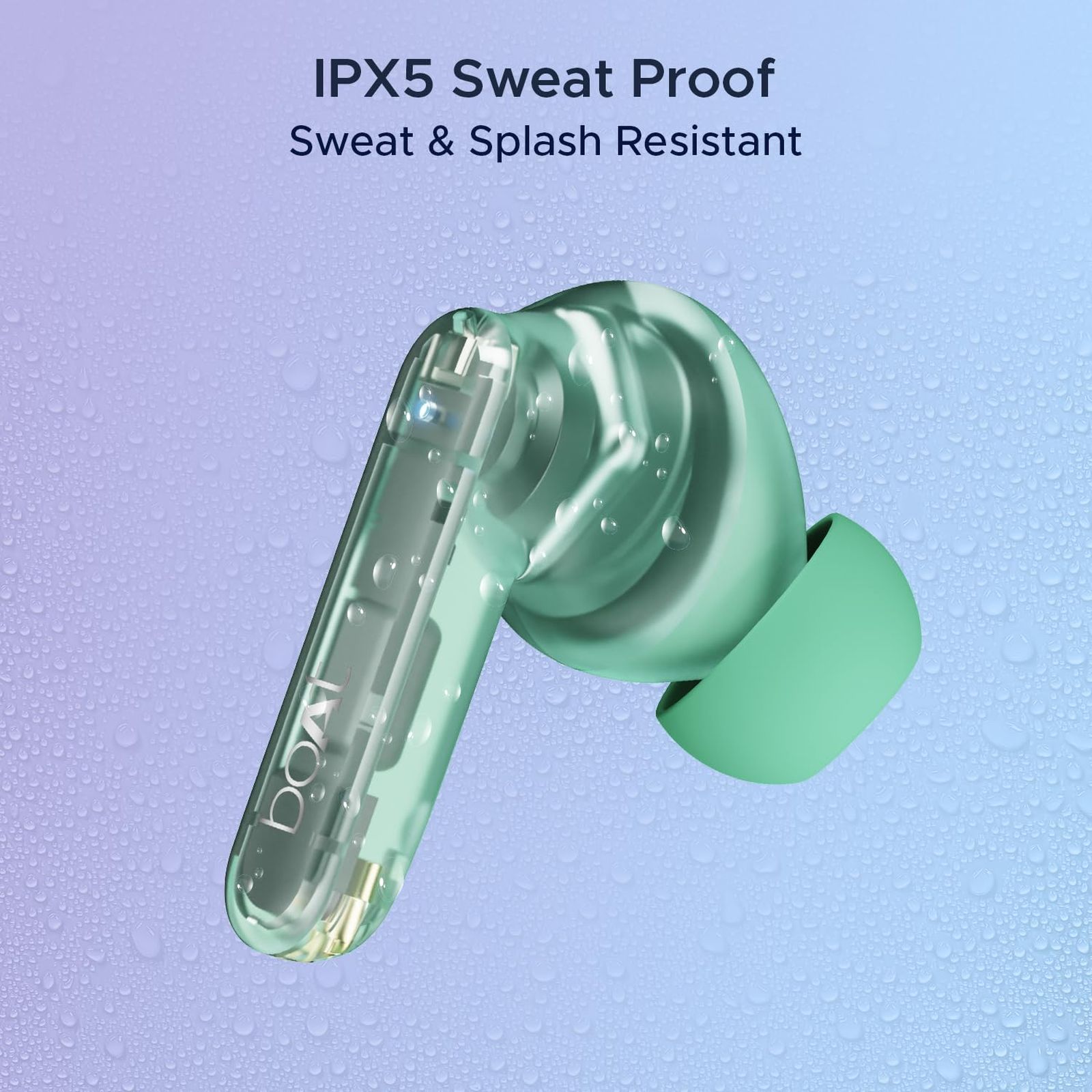 boAt Airdopes 191 ANC TWS Earbuds with Active Noise Cancellation (IPX5 Splash Resistant, 4Mics ENx, Pellucid Green)_7