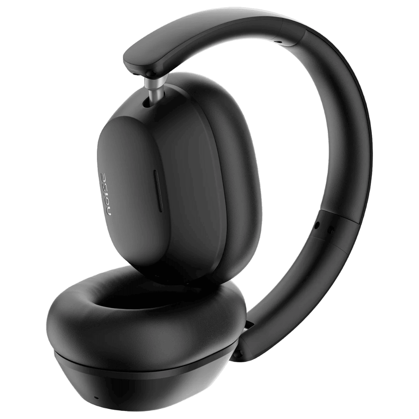 noise Airwave Max 5 Bluetooth Headphone with Mic (Adaptive Hybrid ANC, On Ear, Carbon Black)_6