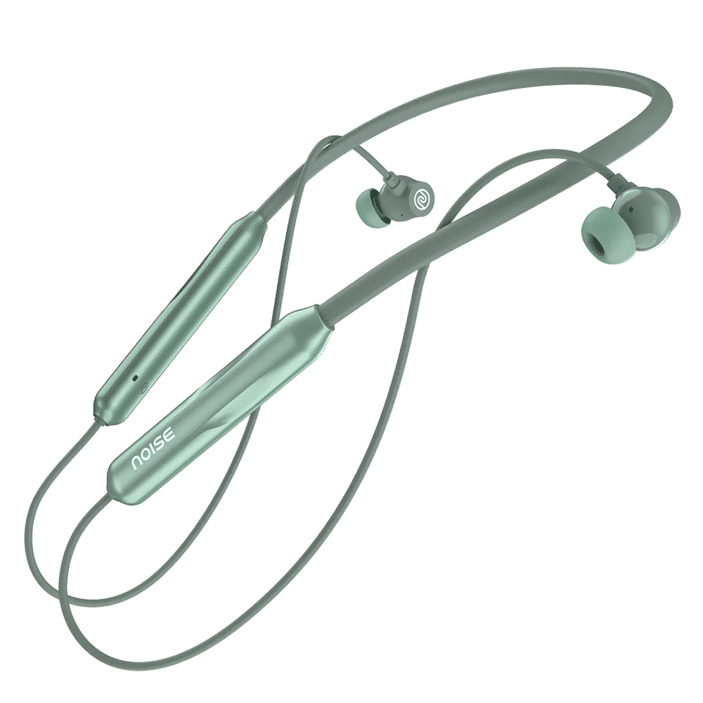 noise Airwave Pro Neckband with Active Noise Cancellation (IPX5 Water Resistant, Instacharge, Metallic Green)_5