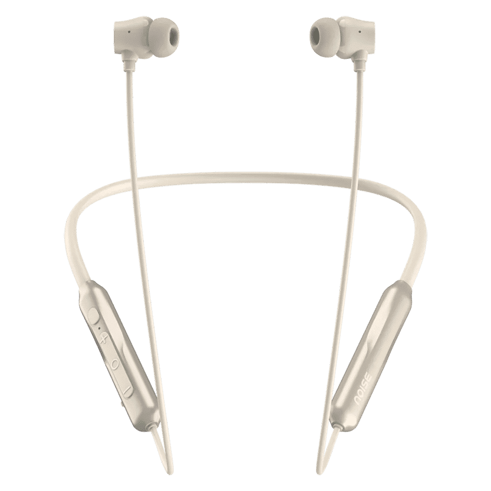 noise Airwave Pro Neckband with Active Noise Cancellation (IPX5 Water Resistant, Instacharge, Metallic Beige)_4