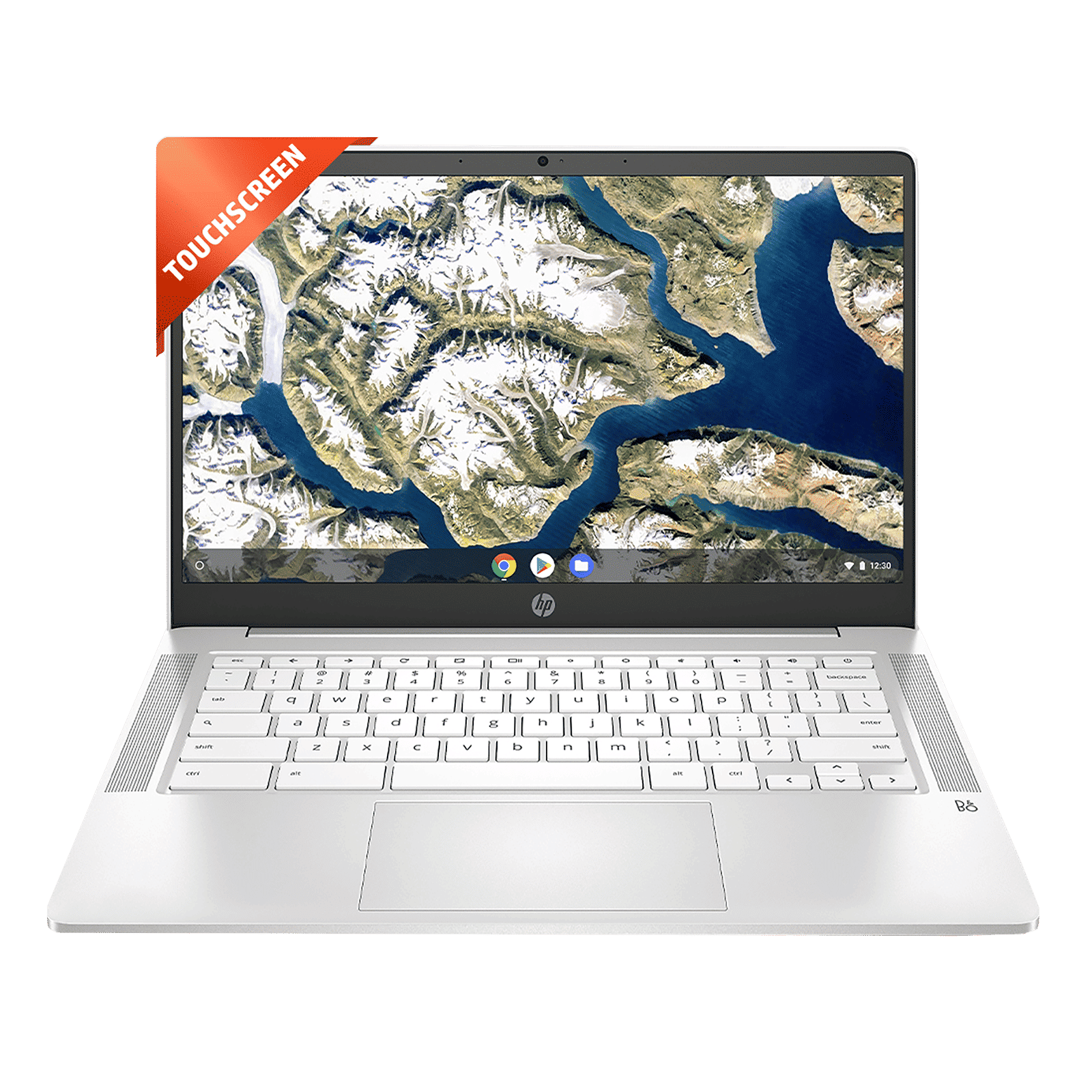 HP 14a-na0002tu Chromebook Intel Celeron (4GB, 64GB, Chrome OS, 14 inch, Ceramic White, 2Z326PA#ACJ)_1