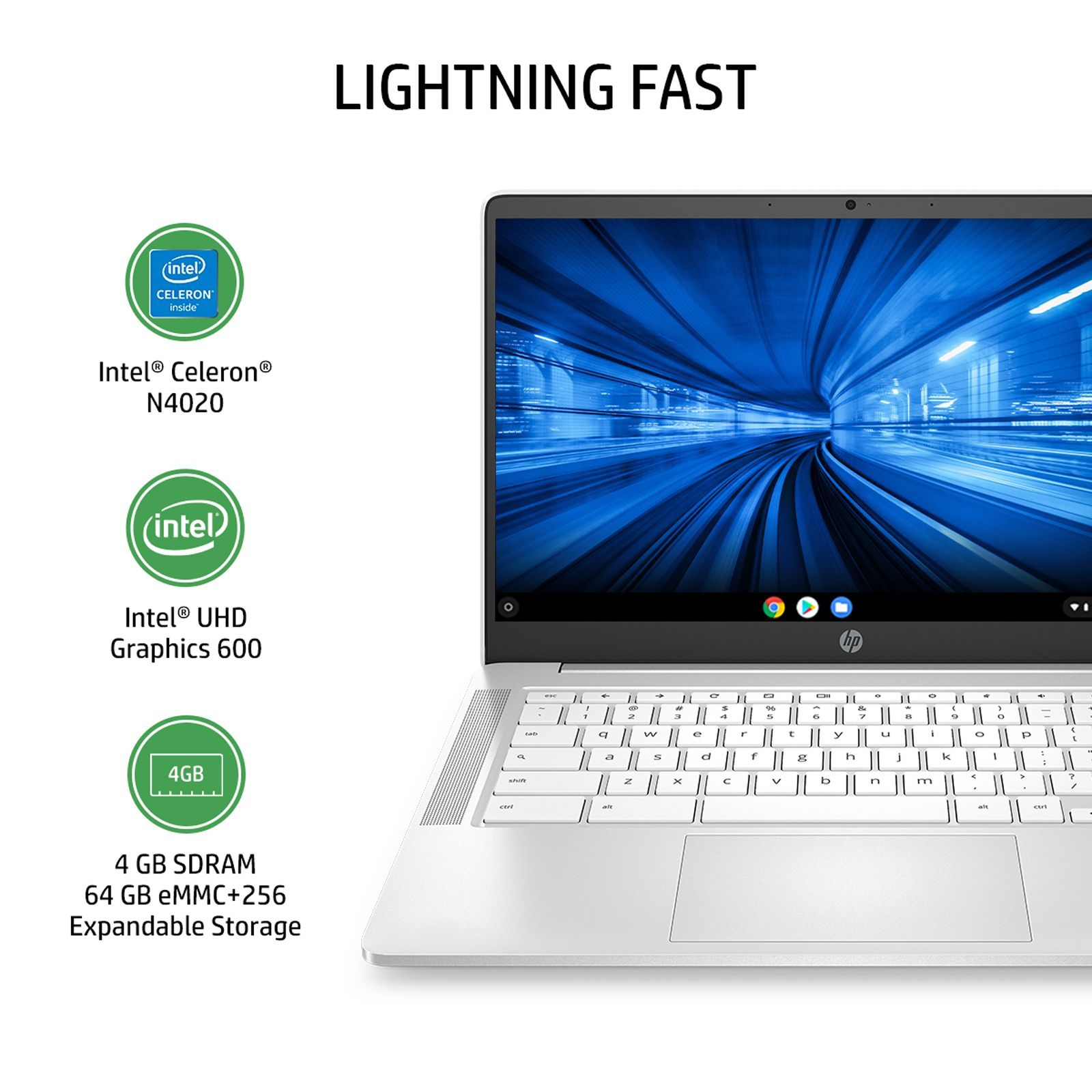 HP 14a-na0002tu Chromebook Intel Celeron (4GB, 64GB, Chrome OS, 14 inch, Ceramic White, 2Z326PA#ACJ)_10