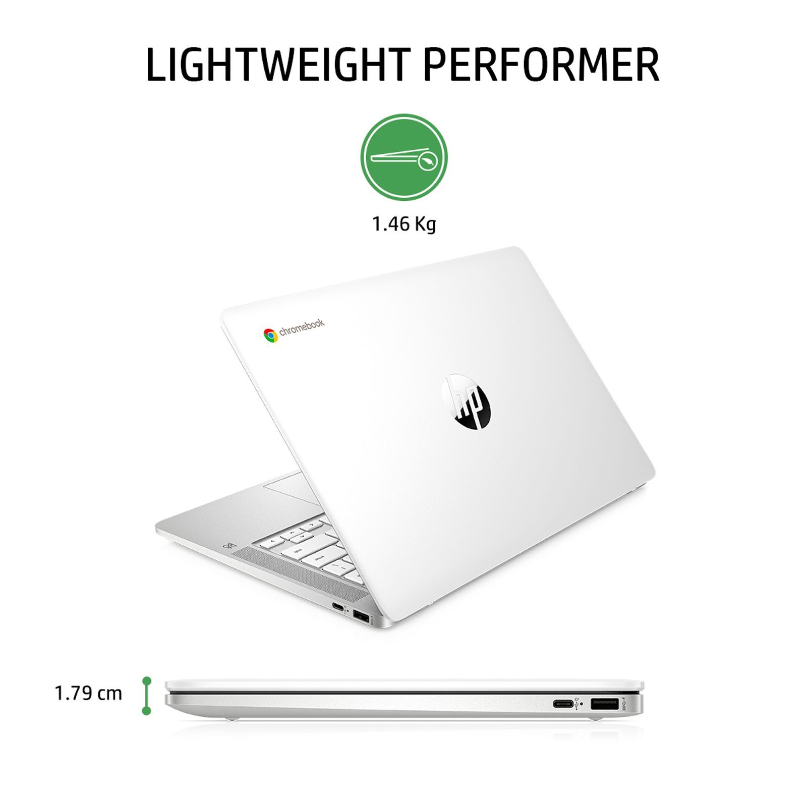 HP 14a-na0002tu Chromebook Intel Celeron (4GB, 64GB, Chrome OS, 14 inch, Ceramic White, 2Z326PA#ACJ)_11