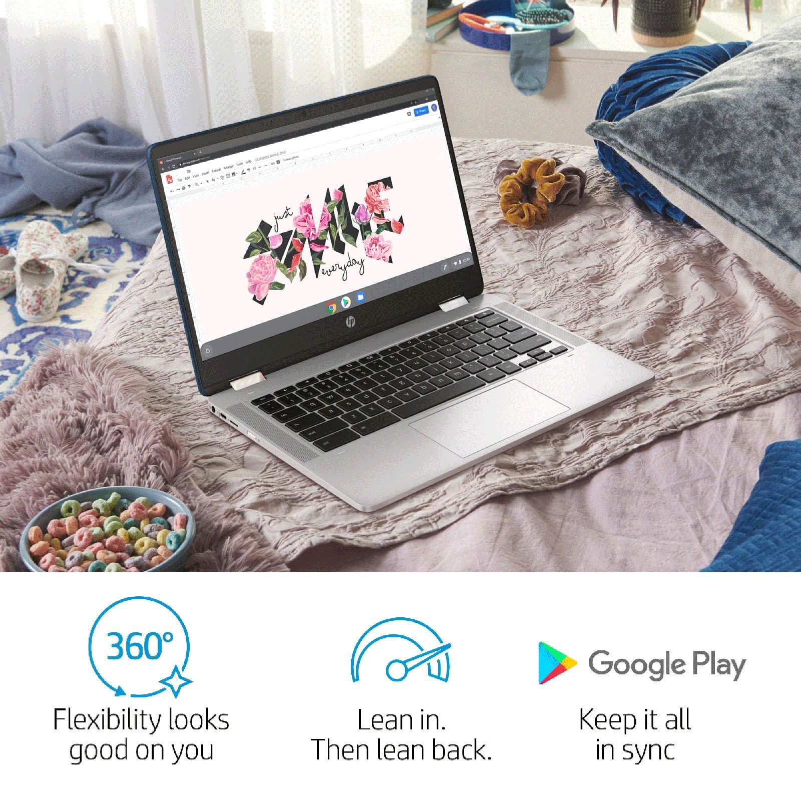 HP x360 14a-cb0005AU Chromebook AMD 3015Ce (4GB, 64GB, Chrome OS, 14 inch, Mineral Silver, 4L7Y2PA) HP x360 14a-cb0005AU Chromebook AMD 3015Ce (4GB, 64GB, Chrome OS, 14 inch, Mineral Silver, 4L7Y2PA)_7