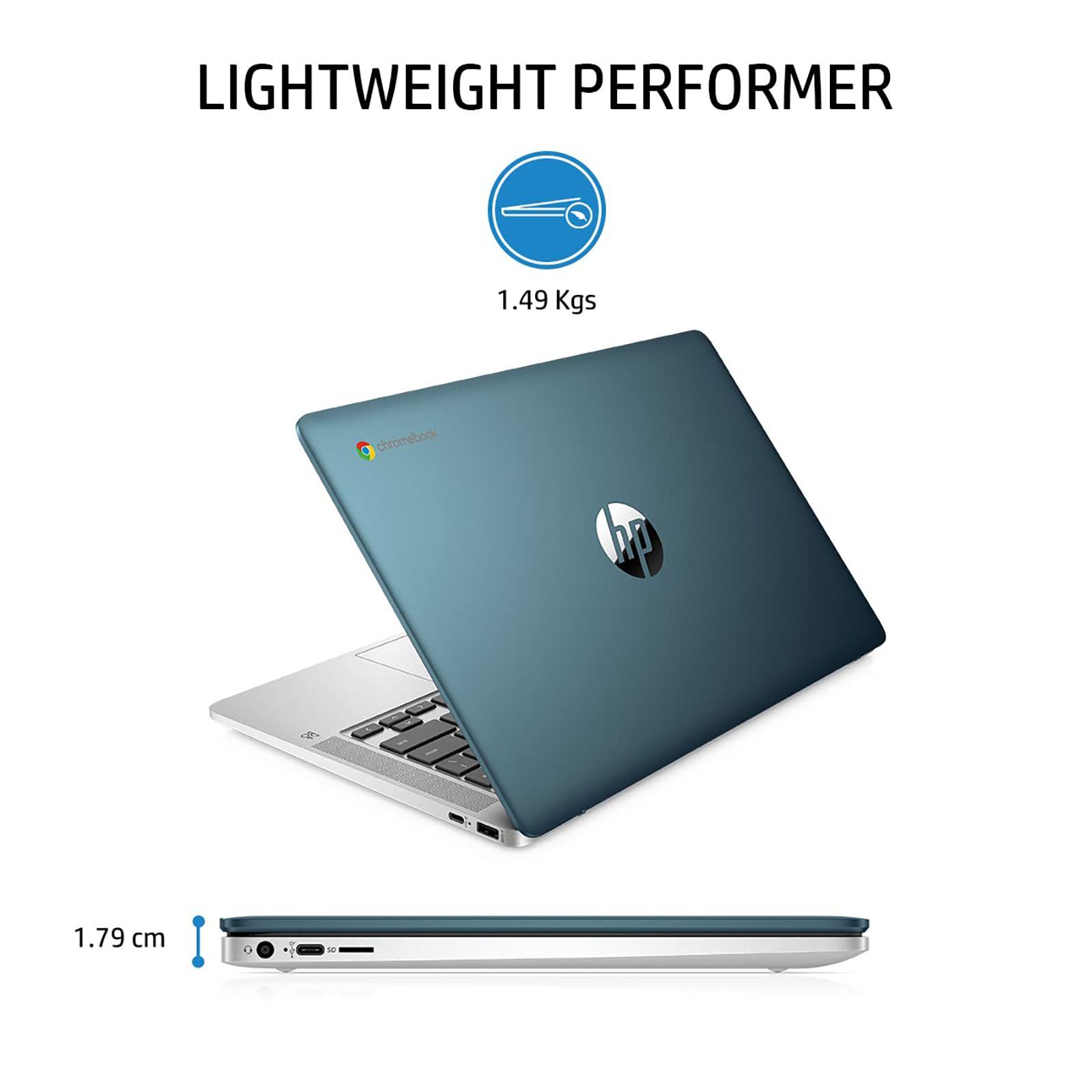 HP x360 14a-cb0005AU Chromebook AMD 3015Ce (4GB, 64GB, Chrome OS, 14 inch, Mineral Silver, 4L7Y2PA)_11