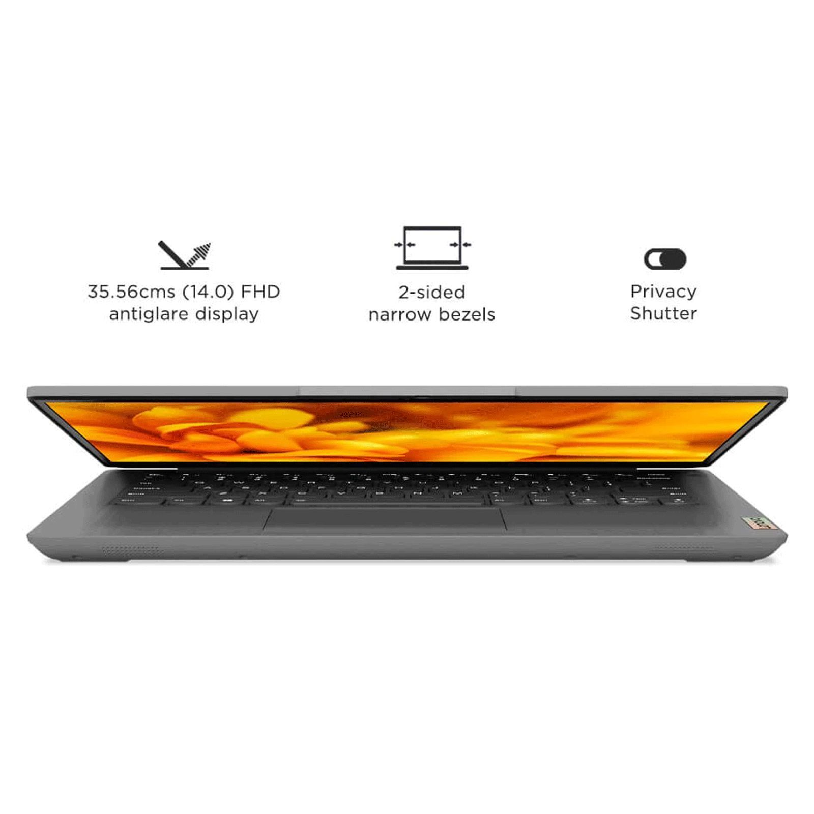 Lenovo Slim 3 Intel Core i3 11th Gen (15.6 inch, 8GB, 512GB, Windows 11, Intel UHD Graphics, FHD IPS Display, Arctic Grey, 82H801LJIN)_15