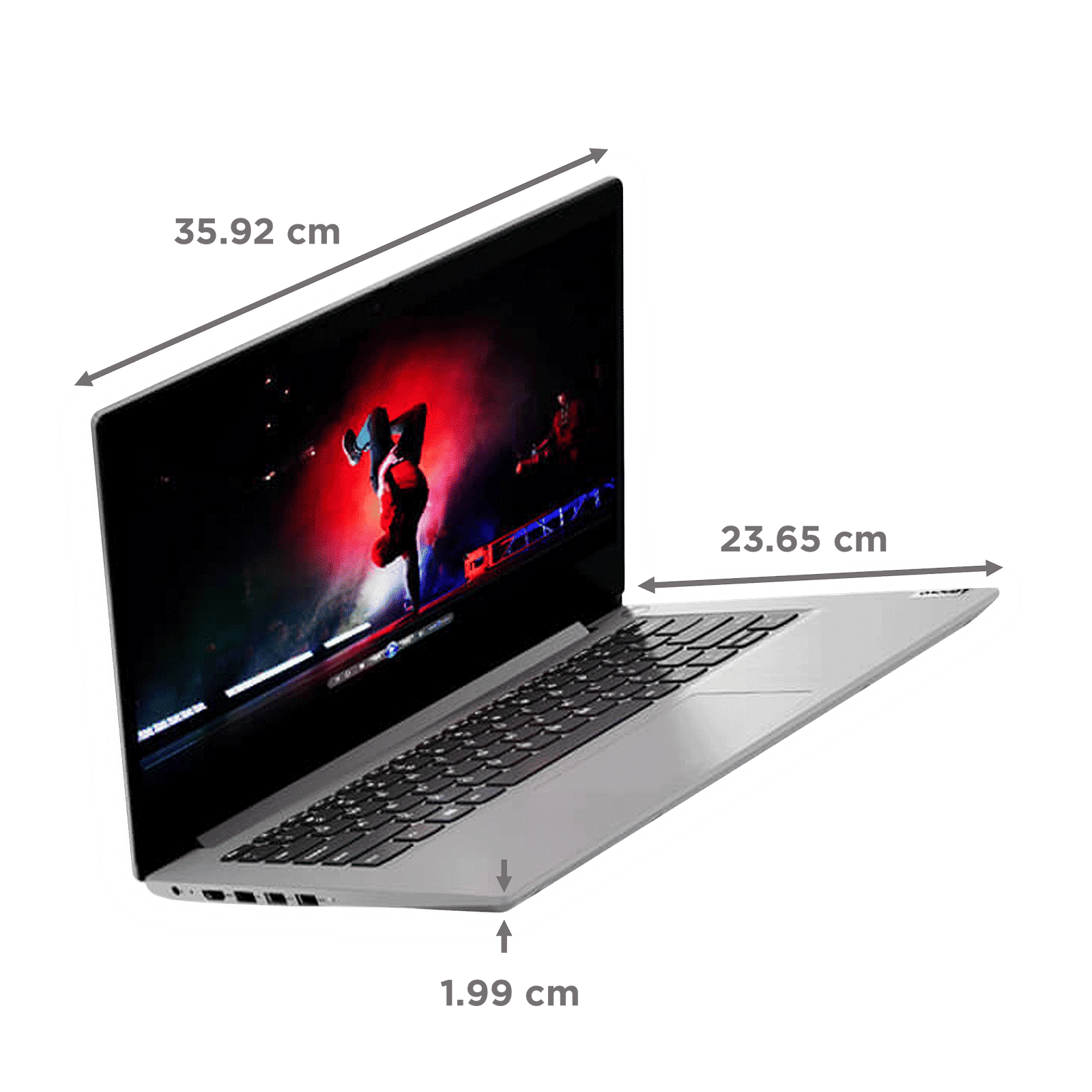 Lenovo Slim 3 Intel Core i3 11th Gen (15.6 inch, 8GB, 512GB, Windows 11, Intel UHD Graphics, FHD IPS Display, Arctic Grey, 82H801LJIN)_2