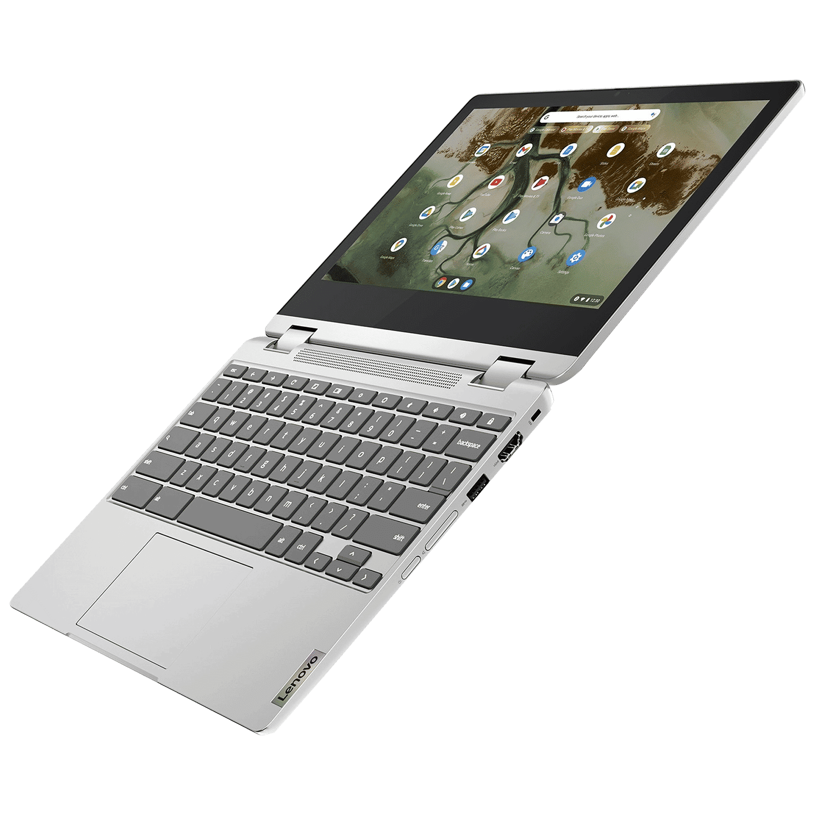 Lenovo IdeaPad Flex 3 Chromebook Intel Celeron (4GB, 128GB, Chrome OS, 11.2 inch, Arctic Grey, 82N3000DHA)_9