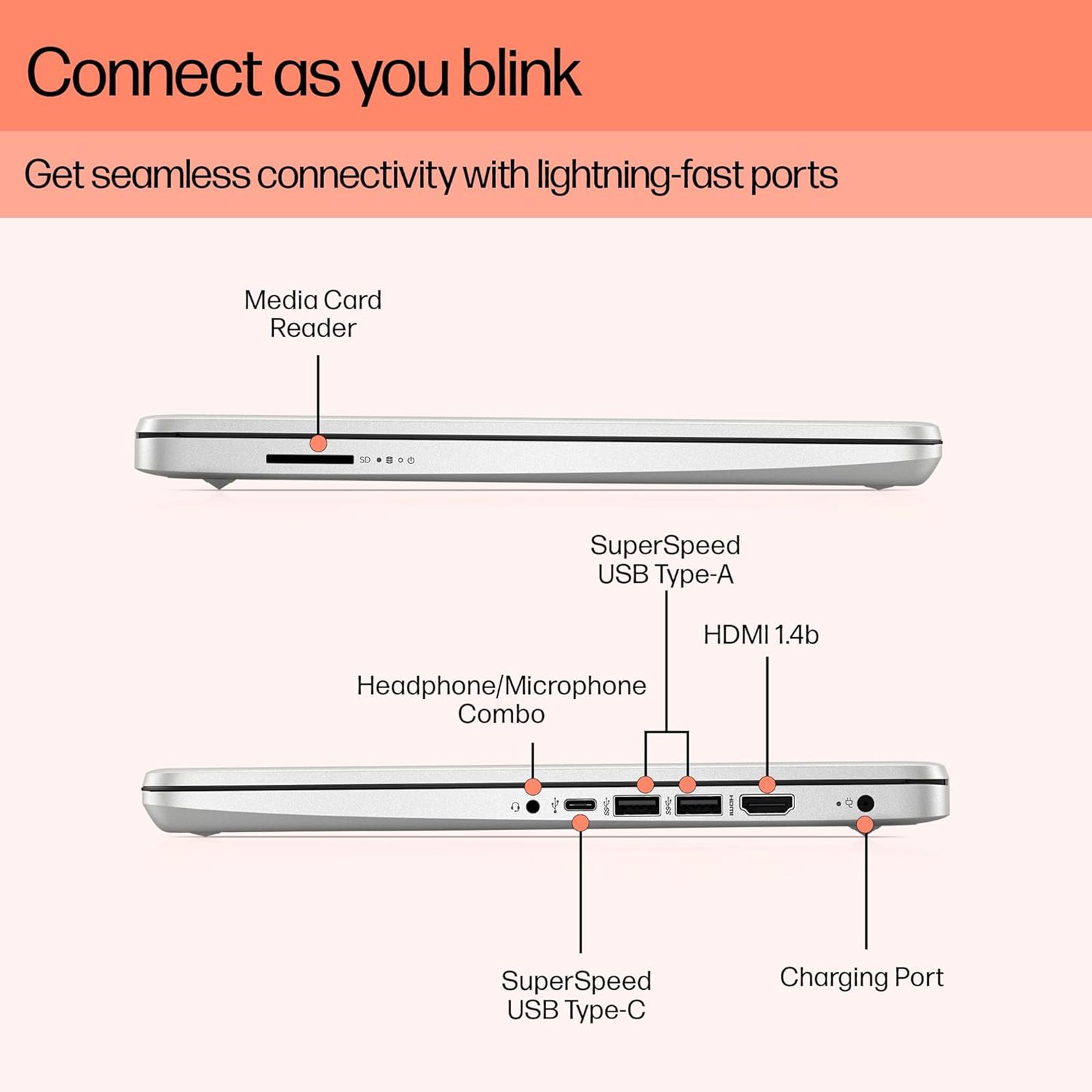 HP 14s-fq1089AU AMD Ryzen 3 (14 inch, 8GB, 512GB, Windows 11, MS Office 2019, AMD Radeon Graphics, IPS Display, Natural Silver, 50M59PA) HP 14s-fq1089AU AMD Ryzen 3 (14 inch, 8GB, 512GB, Windows 11, MS Office 2019, AMD Radeon Graphics, IPS Display, Natural Silver, 50M59PA)_16