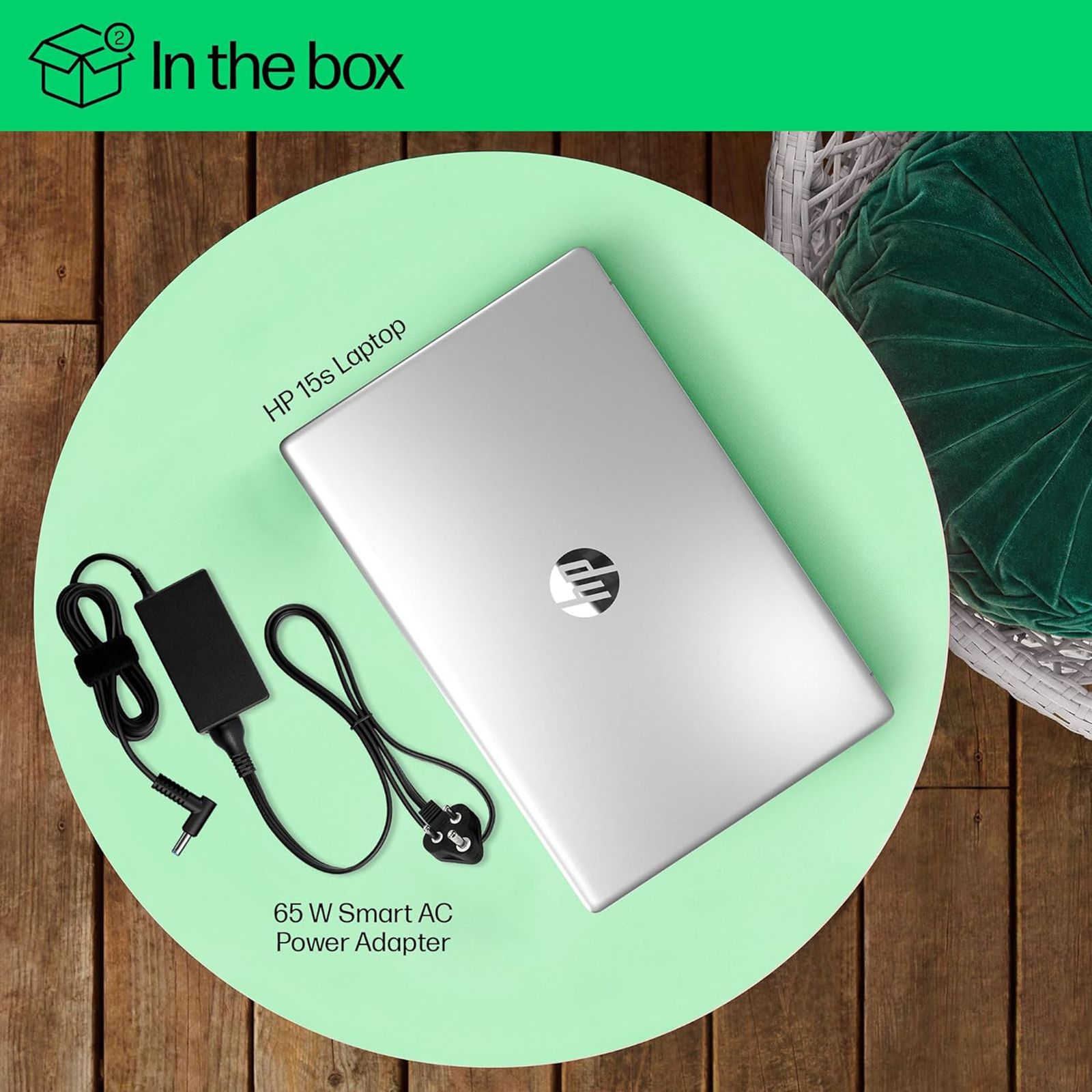 HP 15s-eq2144AU AMD Ryzen 5 (15.6 inch, 8GB, 512GB, Windows 11, MS Office 2019, AMD Radeon Graphics, FHD Display, Natural Silver, 50M63PA)_11