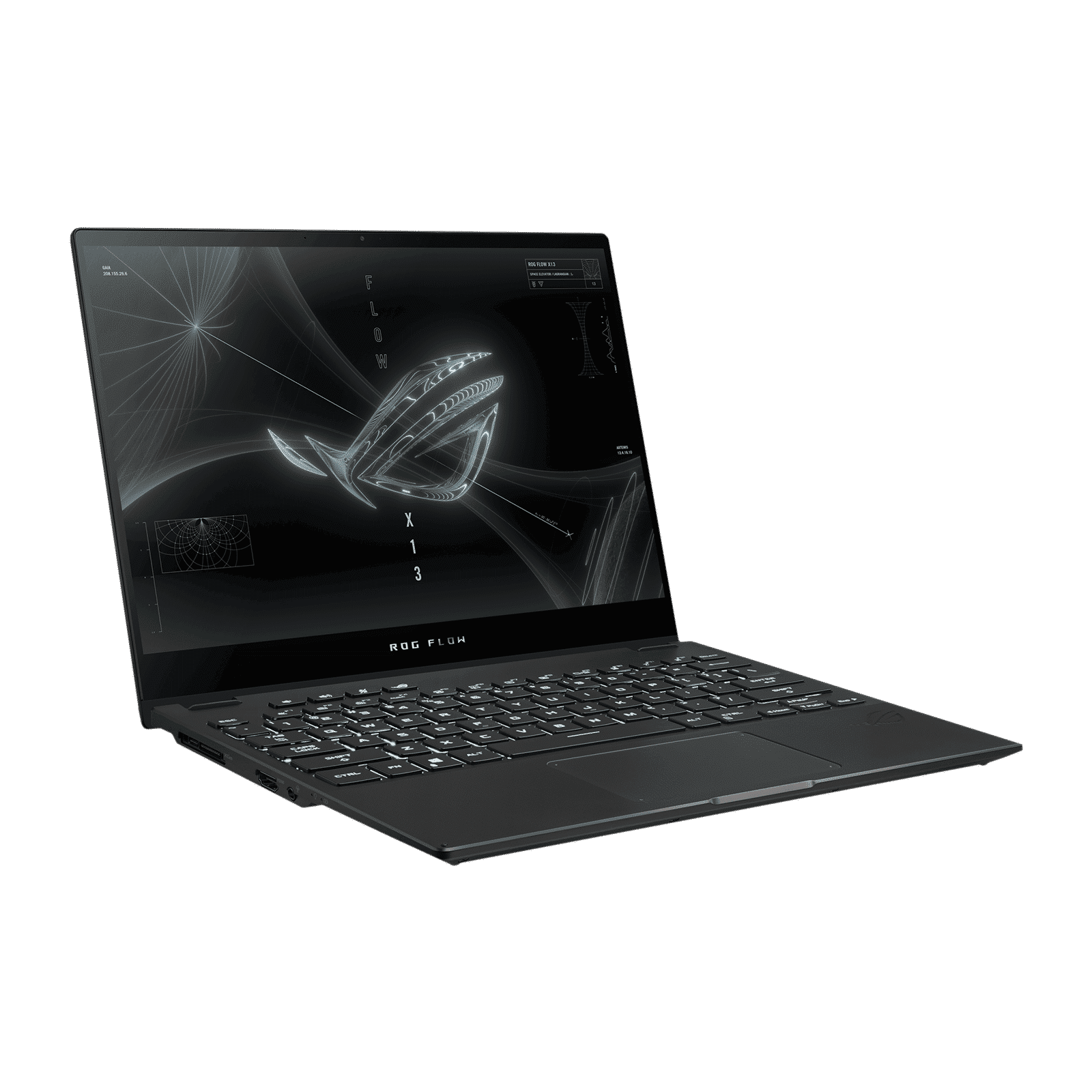 ASUS ROG Flow X13 AMD Ryzen 9 (13.4 inch, 32GB, 1TB, Windows 10, MS Office 2019, NVIDIA GeForce RTX 3050 Graphics, WUXGA IPS Display, Off Black, GV301QC-K6085TS) ASUS ROG Flow X13 AMD Ryzen 9 (13.4 inch, 32GB, 1TB, Windows 10, MS Office 2019, NVIDIA GeForce RTX 3050 Graphics, WUXGA IPS Display, Off Black, GV301QC-K6085TS)_9