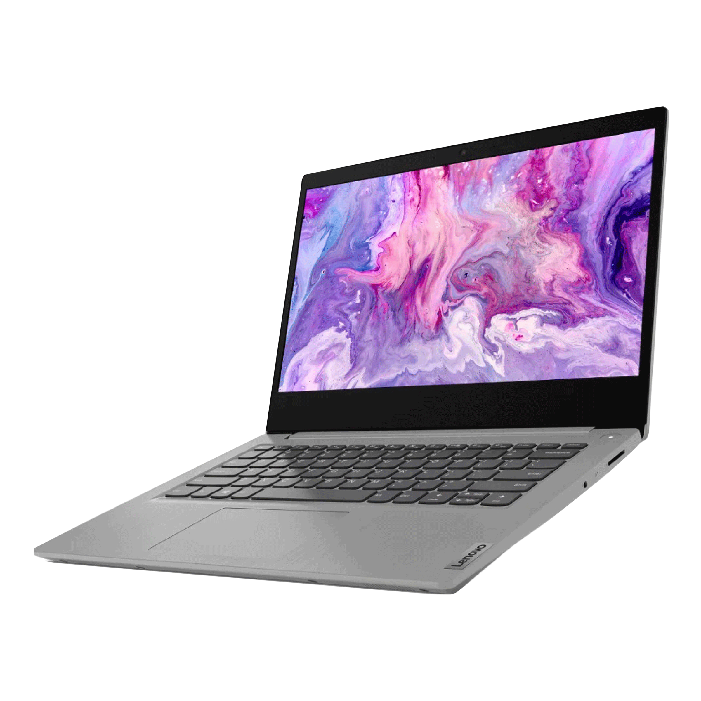 Lenovo IdeaPad Slim3 14IGL05 Intel Celeron 4th Gen (14 inch, 4GB, 256GB, Windows 11, MS Office 2021, Intel UHD 600 Graphics, HD IPS Display, Platinum Grey, 81WH007KIN)_4