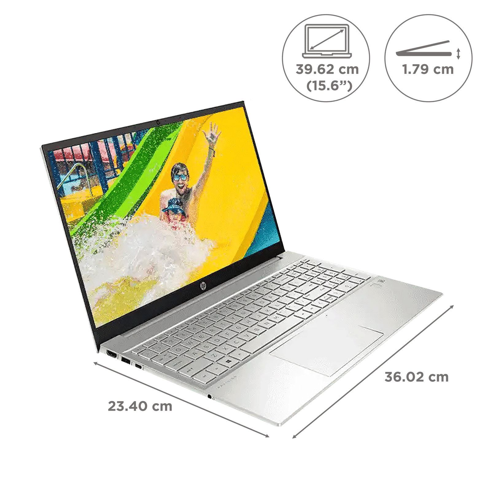 HP Pavilion 15-eh2024AU AMD Ryzen 5 (15.6 inch, 16GB, 512GB, Windows 11, MS Office 2021, AMD Radeon Graphics, FHD IPS Display, Natural Silver, 681Y8PA#ACJ) HP Pavilion 15-eh2024AU AMD Ryzen 5 (15.6 inch, 16GB, 512GB, Windows 11, MS Office 2021, AMD Radeon Graphics, FHD IPS Display, Natural Silver, 681Y8PA#ACJ)_2