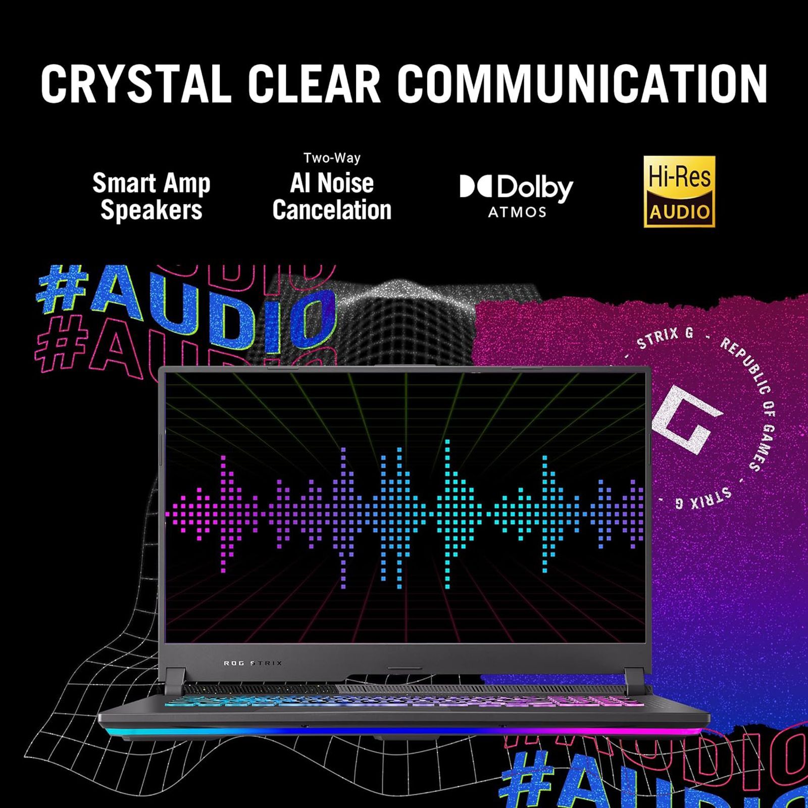 ASUS ROG Strix G17 G713RC-HX009W AMD Ryzen 7 (17.3 inch, 8GB, 512GB, Windows 11, NVIDIA GeForce RTX 3050 Graphics, FHD IPS Display, Eclipse Grey, 90NR08F4-M000B0)_10