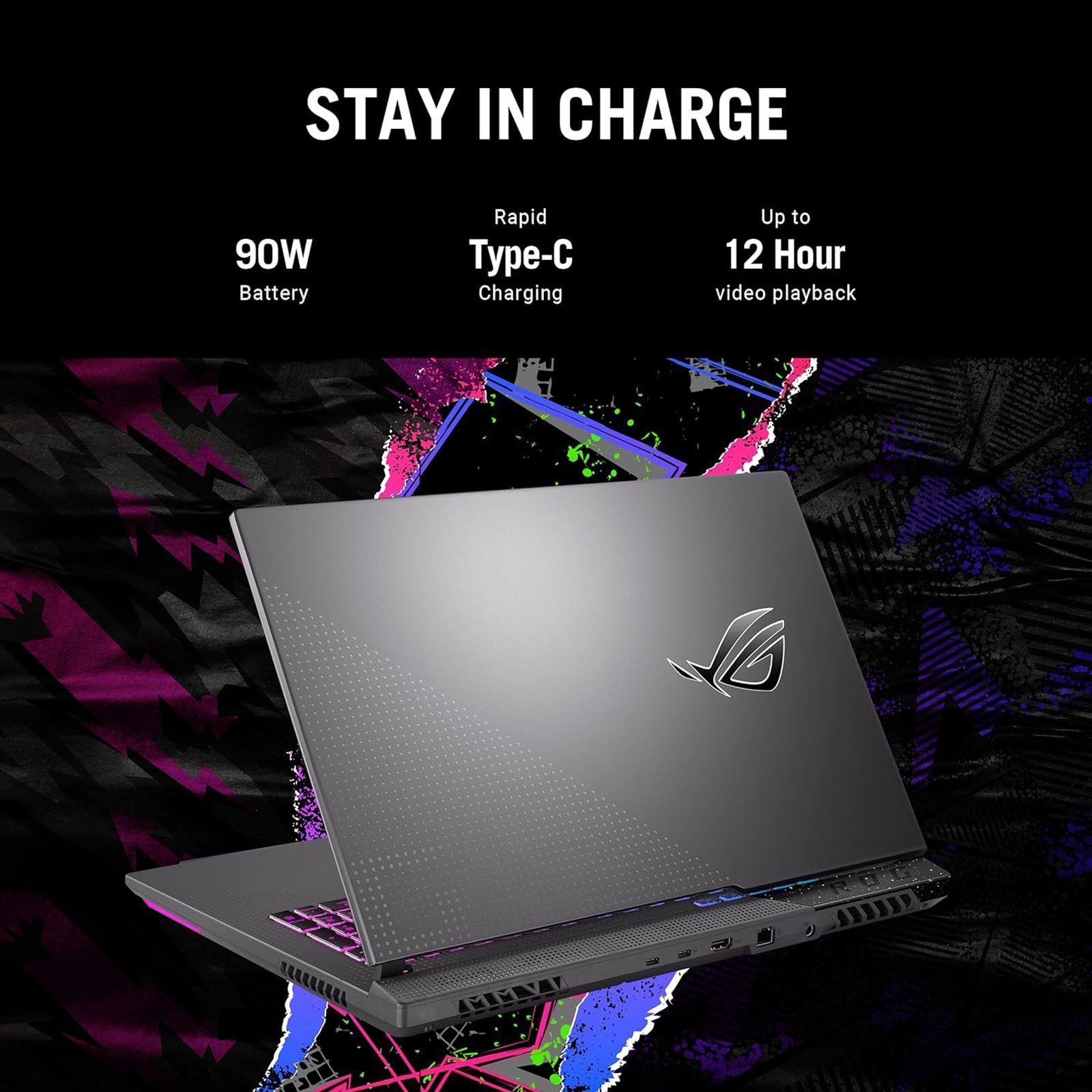 ASUS ROG Strix G17 G713RC-HX009W AMD Ryzen 7 (17.3 inch, 8GB, 512GB, Windows 11, NVIDIA GeForce RTX 3050 Graphics, FHD IPS Display, Eclipse Grey, 90NR08F4-M000B0)_12