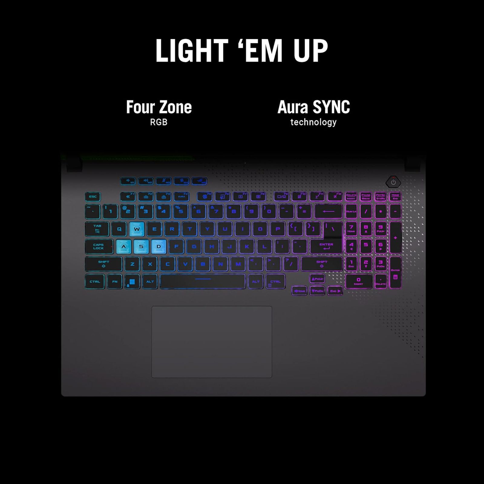 ASUS ROG Strix G17 G713RC-HX009W AMD Ryzen 7 (17.3 inch, 8GB, 512GB, Windows 11, NVIDIA GeForce RTX 3050 Graphics, FHD IPS Display, Eclipse Grey, 90NR08F4-M000B0)_16