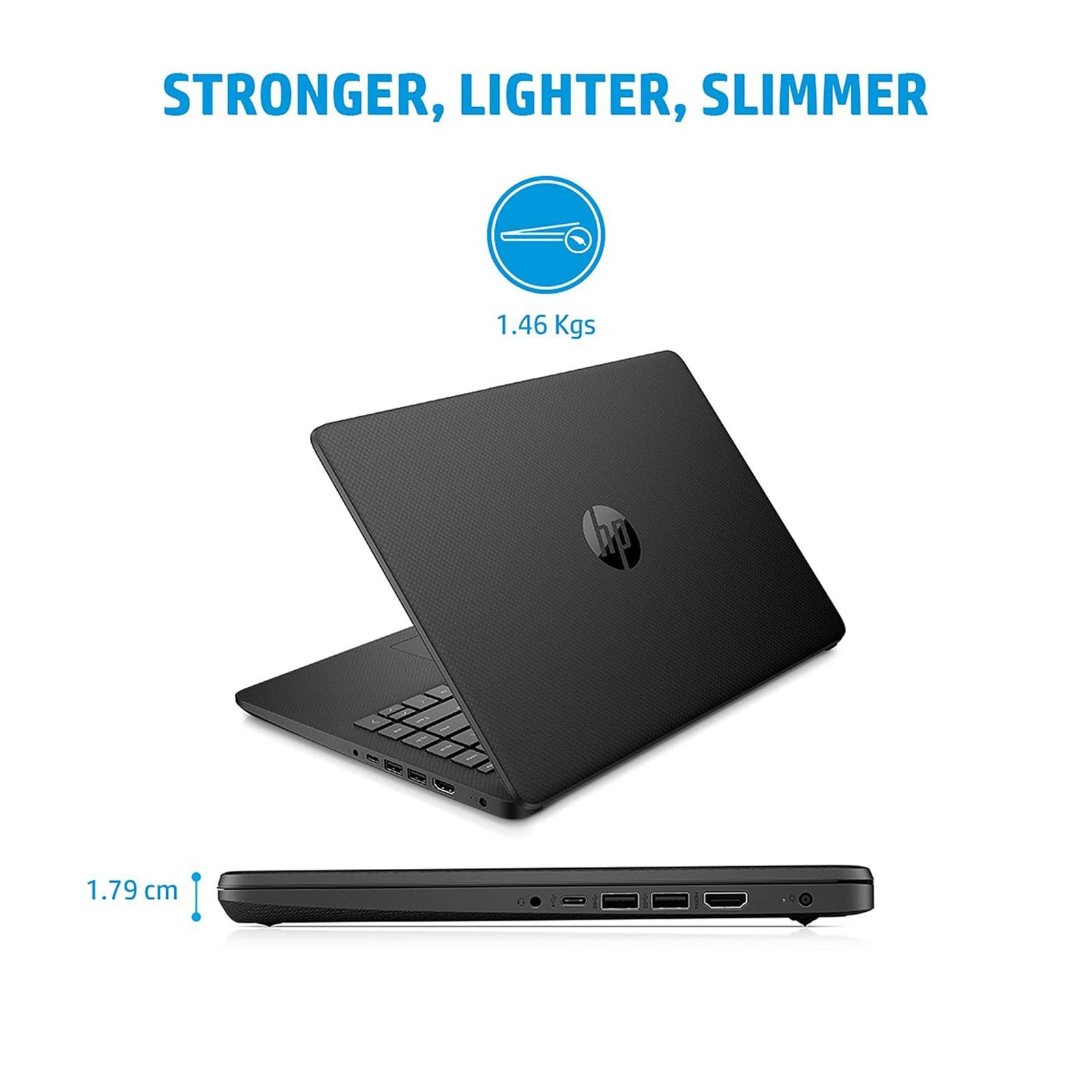 HP 14s-dq3032TU Intel Celeron (14 inch, 8GB, 256GB, Windows 11, MS Office, Intel UHD Graphics, HD IPS Display, Jet Black, 637S3PA#ACJ) HP 14s-dq3032TU Intel Celeron (14 inch, 8GB, 256GB, Windows 11, MS Office, Intel UHD Graphics, HD IPS Display, Jet Black, 637S3PA#ACJ)_14